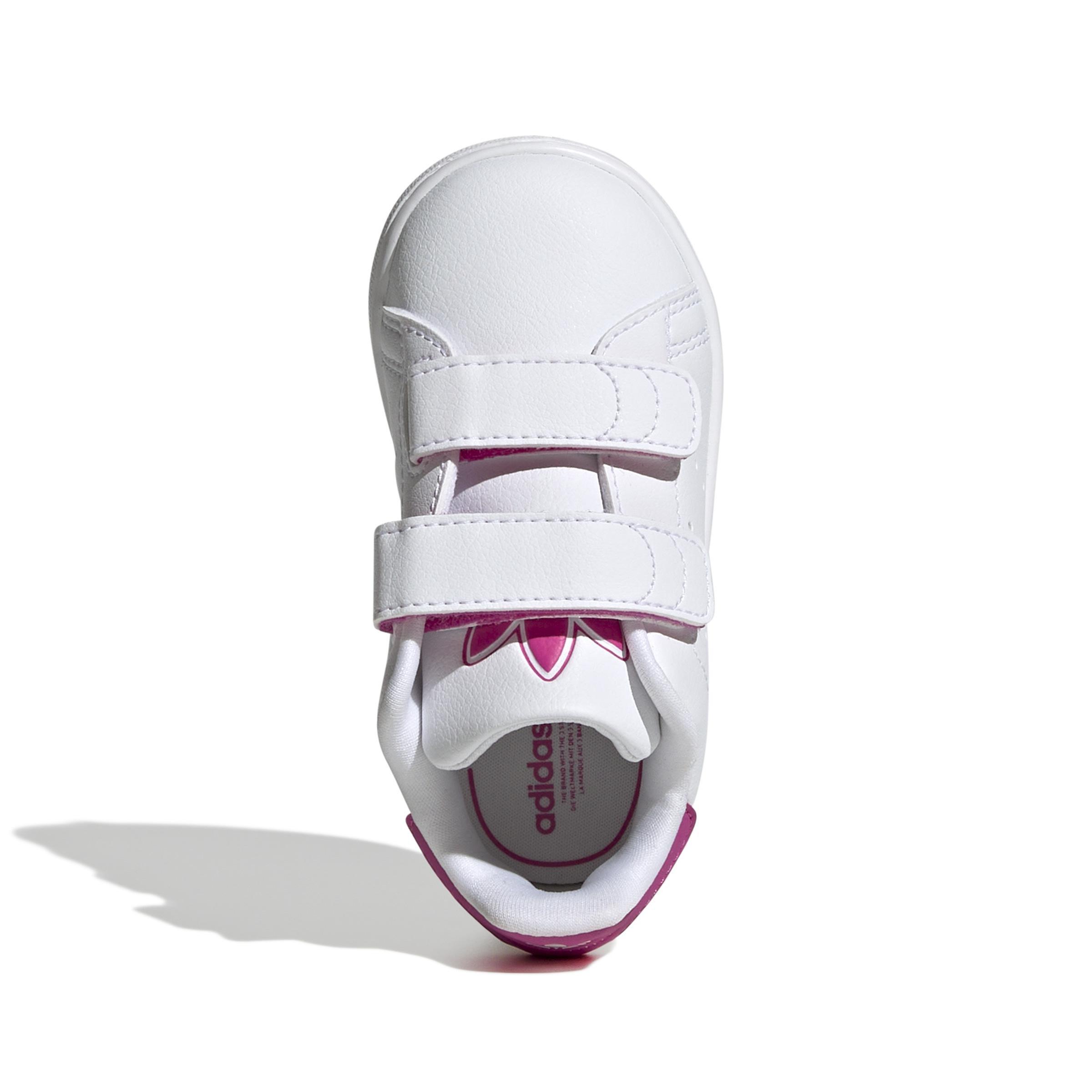 Unisex Kids Stan Smith Comfort Closure Shoes, White, , large image number 1