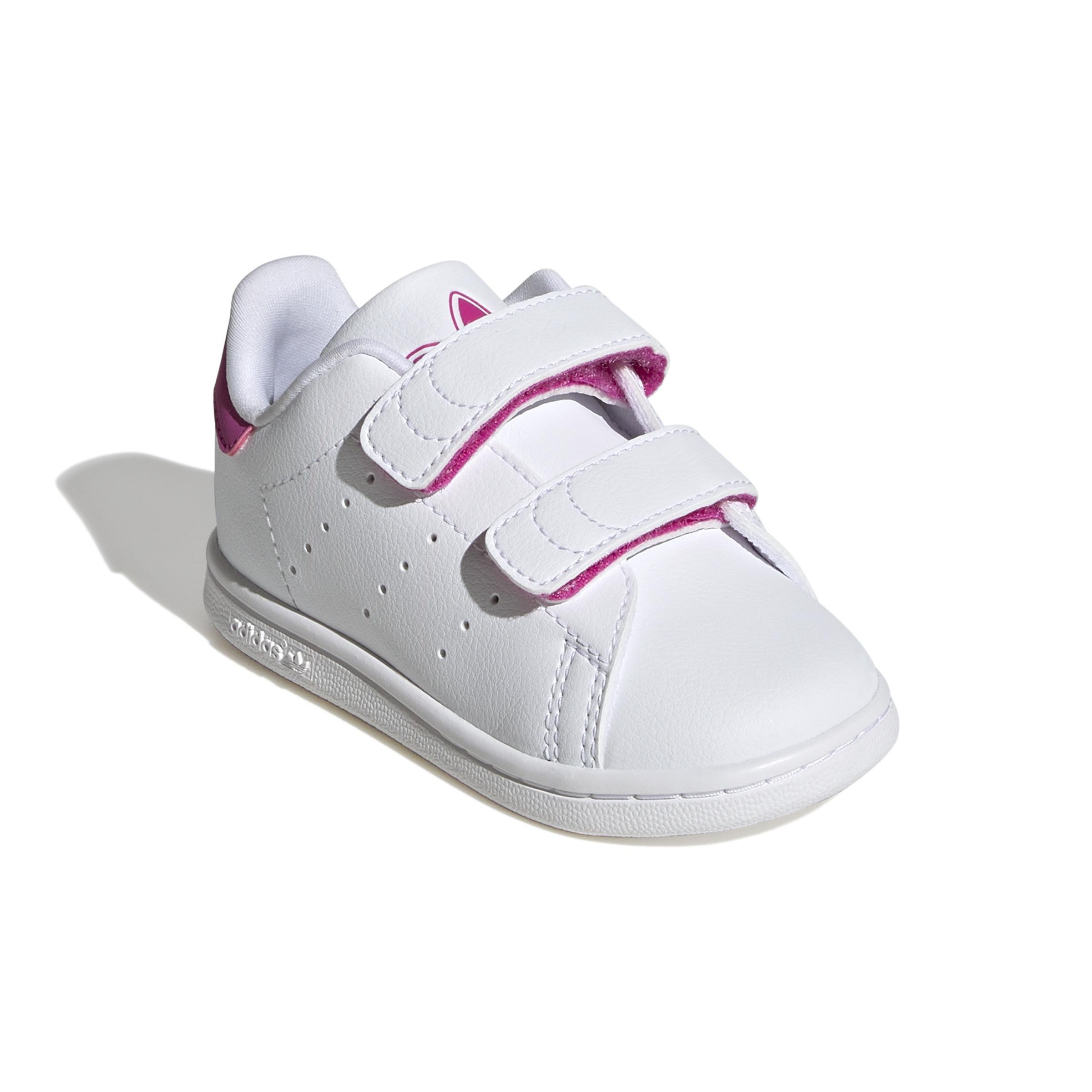 Unisex Kids Stan Smith Comfort Closure Shoes, White, A901_ONE, large image number 2