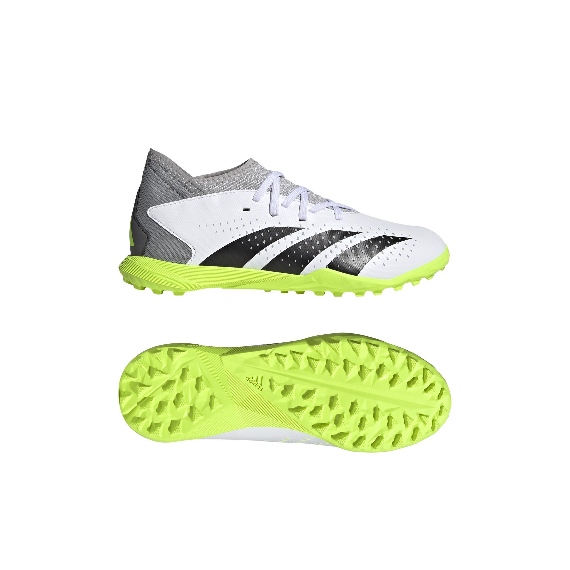 Unisex Kids Predator Accuracy.3 Turf Boots , White, , large image number 5