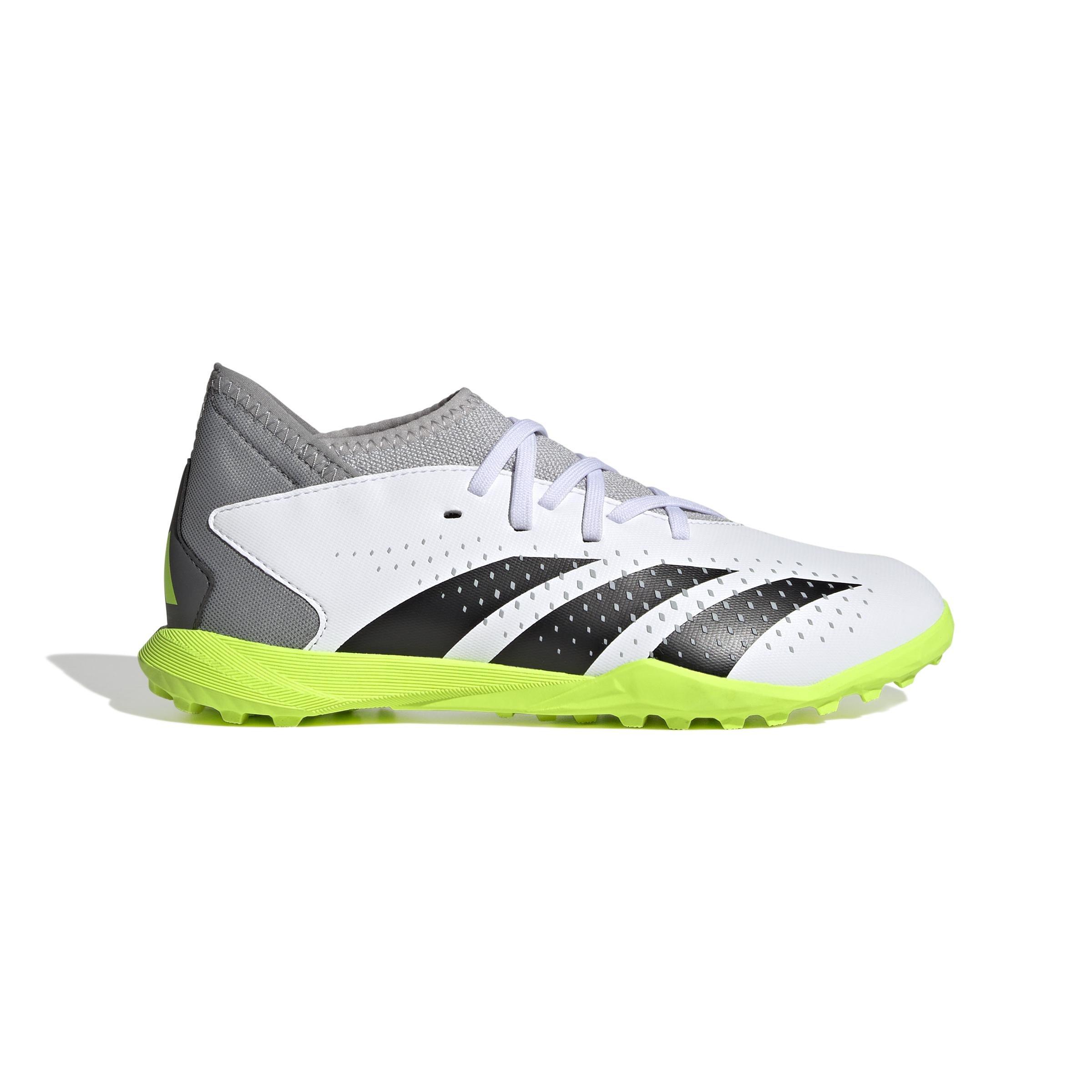 Unisex Kids Predator Accuracy.3 Turf Boots , White, , large image number 9
