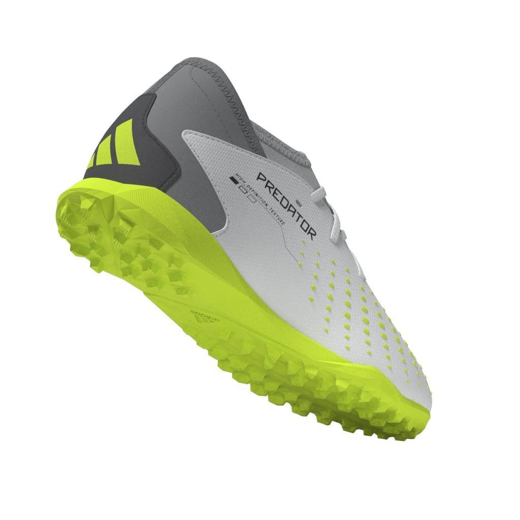 Unisex Kids Predator Accuracy.3 Turf Boots , White, A901_ONE, large image number 10