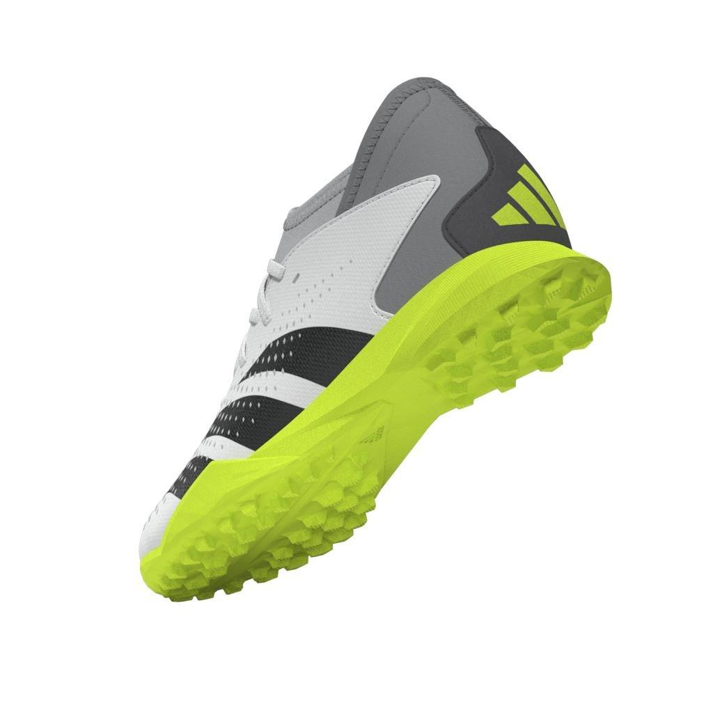 Unisex Kids Predator Accuracy.3 Turf Boots , White, , large image number 11