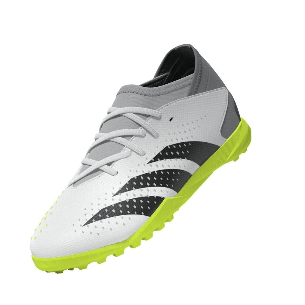 Unisex Kids Predator Accuracy.3 Turf Boots , White, , large image number 13
