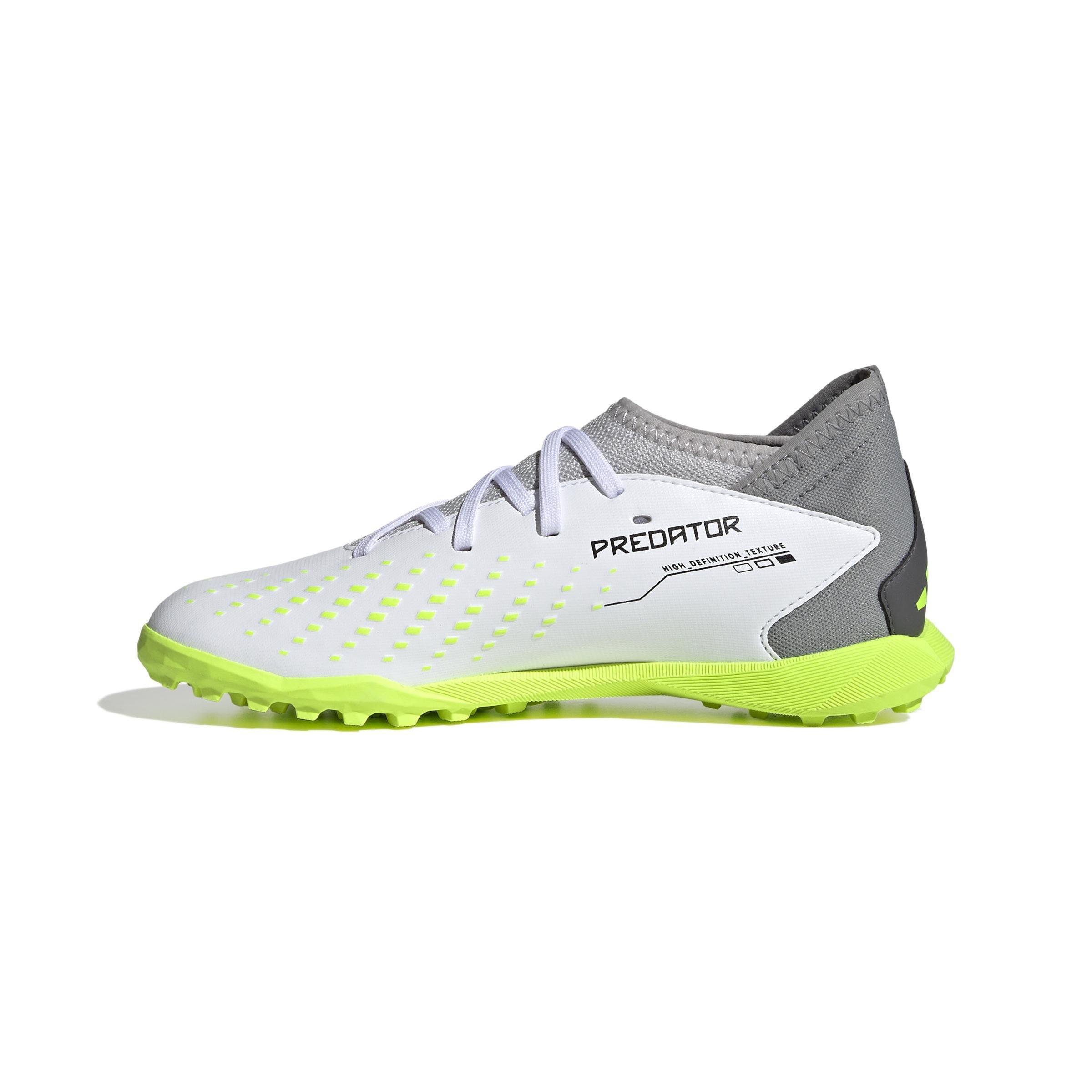Unisex Kids Predator Accuracy.3 Turf Boots , White, , large image number 14