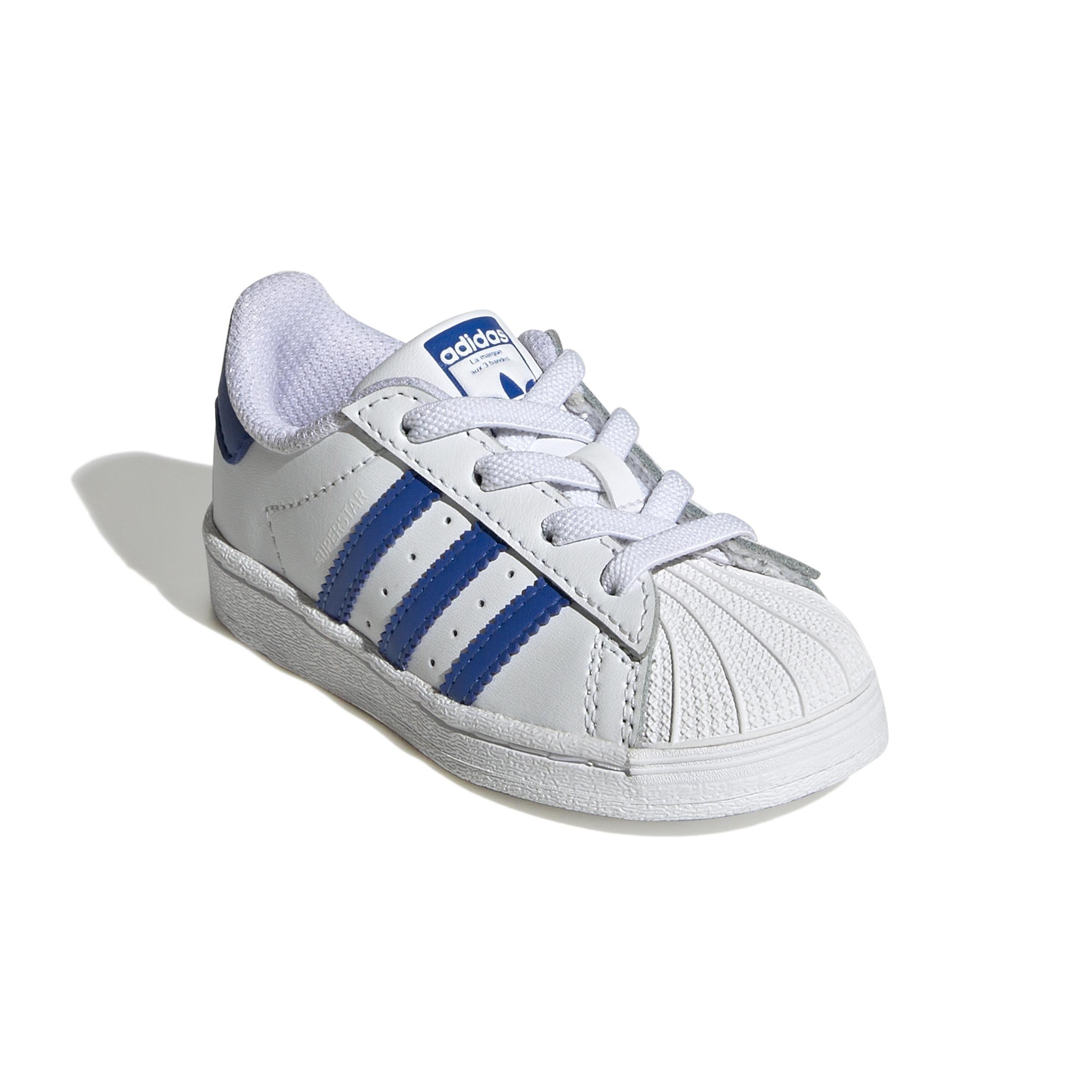 Unisex Kids Superstar Shoes, White, A901_ONE, large image number 0