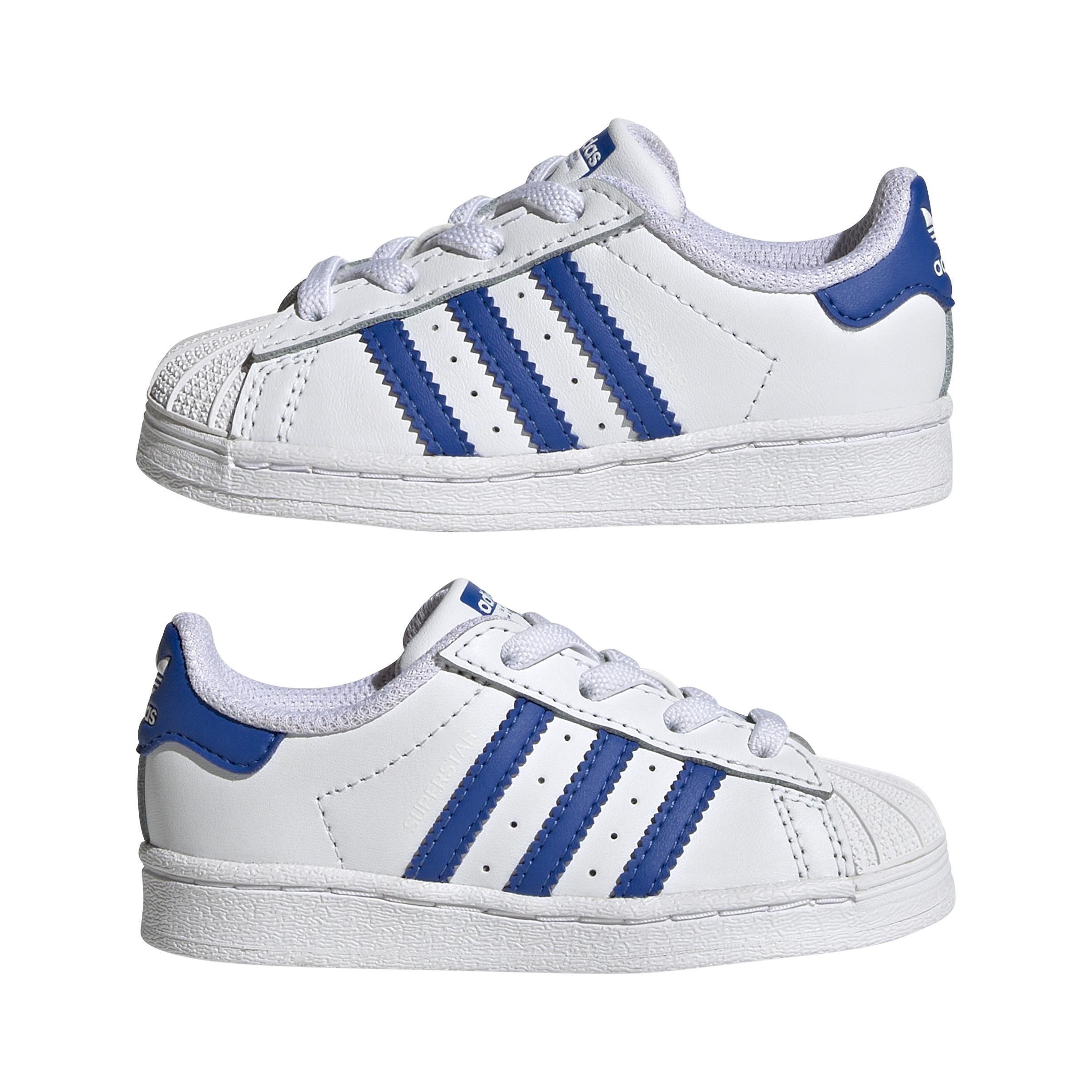 Unisex Kids Superstar Shoes, White, A901_ONE, large image number 4