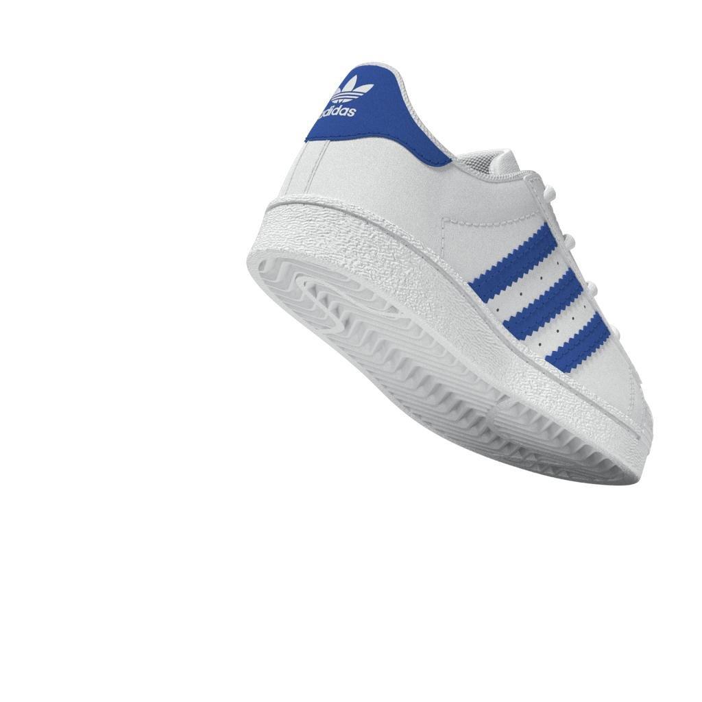 Unisex Kids Superstar Shoes, White, A901_ONE, large image number 11