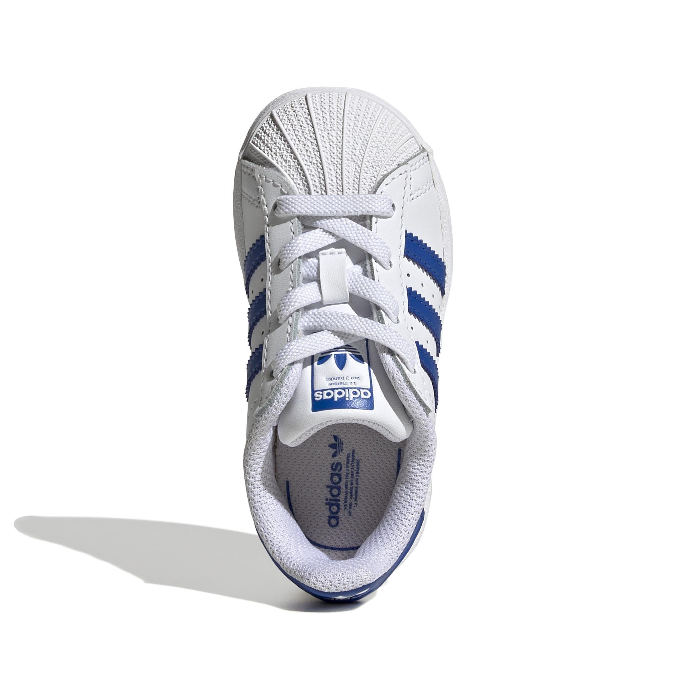 Unisex Kids Superstar Shoes, White, A901_ONE, large image number 13