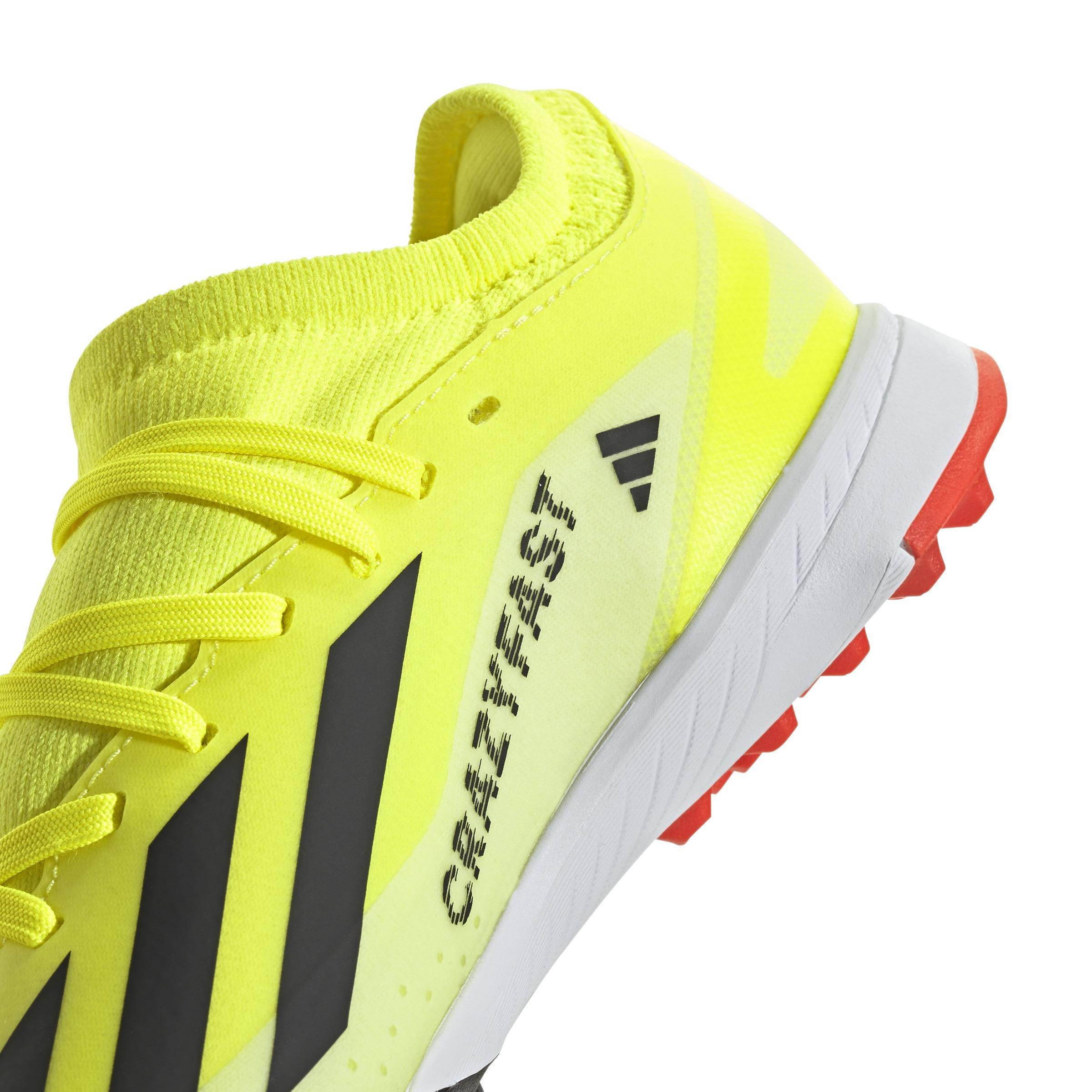 Unisex Crazyfast League Turf Boots, Yellow, A901_ONE, large image number 5