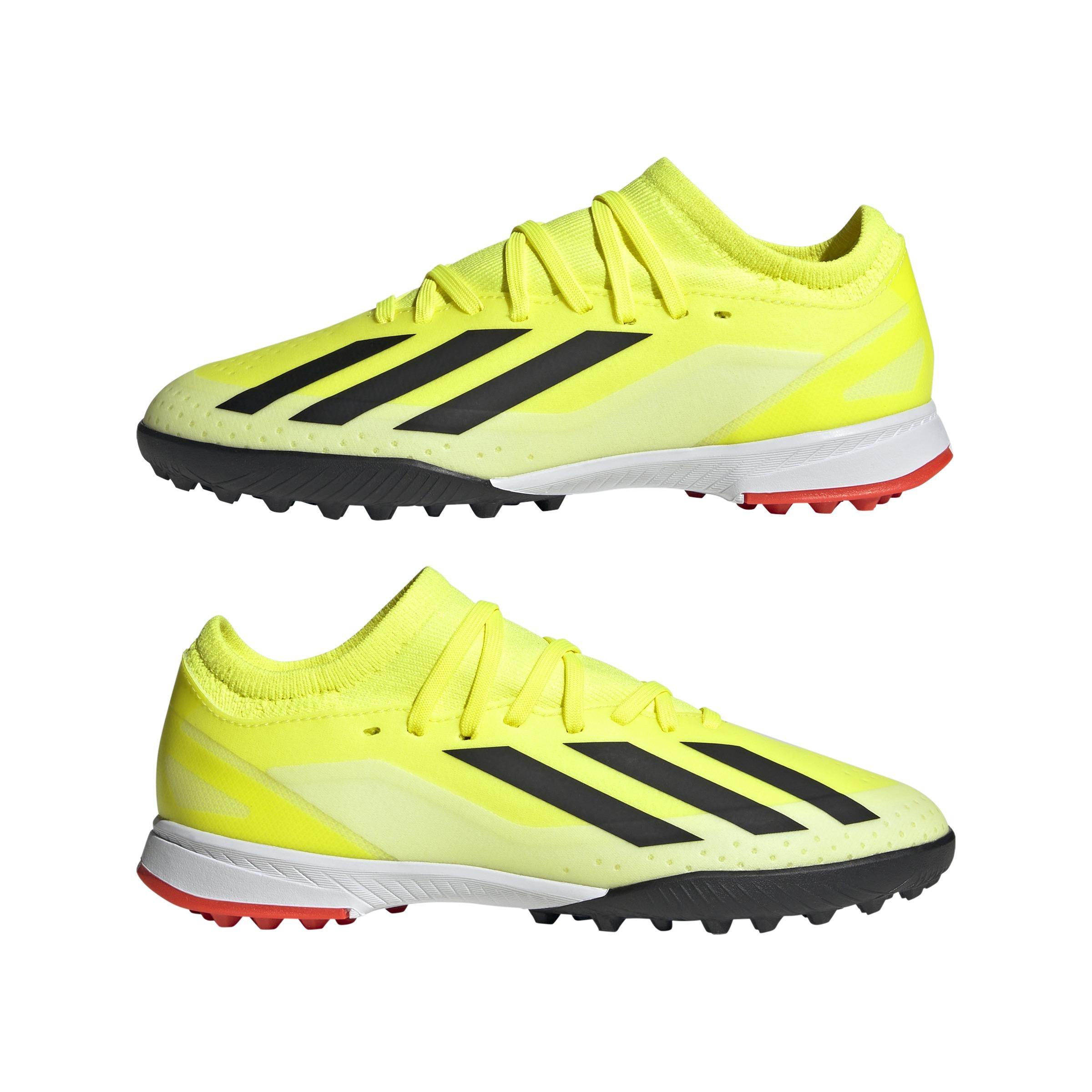 Unisex Crazyfast League Turf Boots, Yellow, A901_ONE, large image number 8