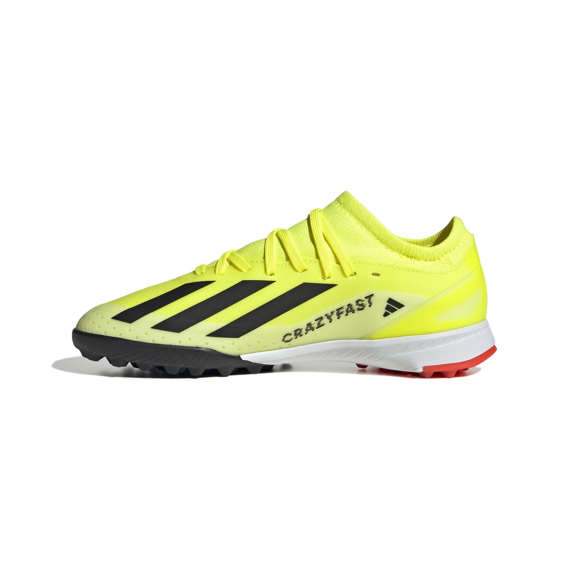 Unisex Crazyfast League Turf Boots, Yellow, A901_ONE, large image number 12