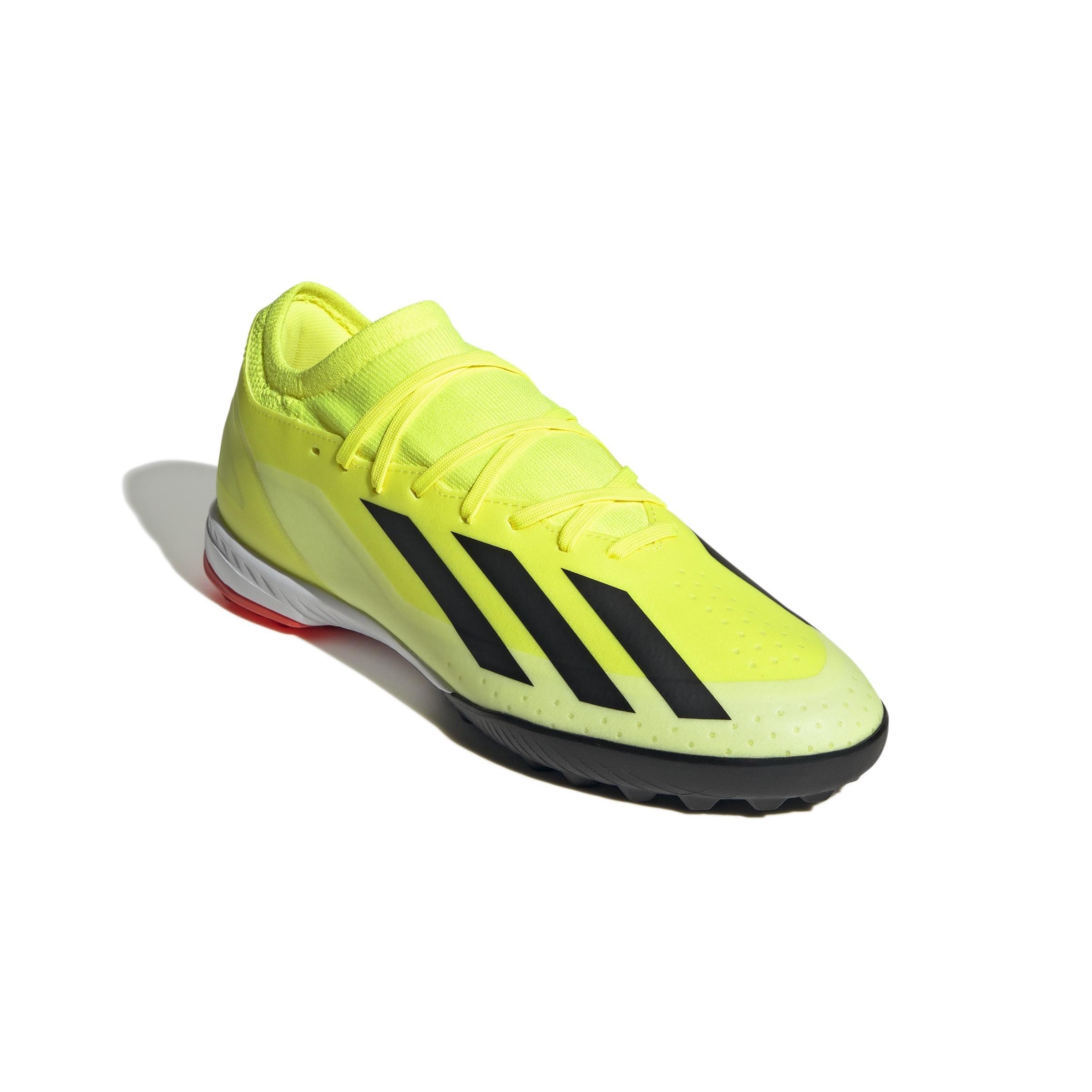 Unisex Crazyfast League Turf Boots, Yellow, A901_ONE, large image number 2