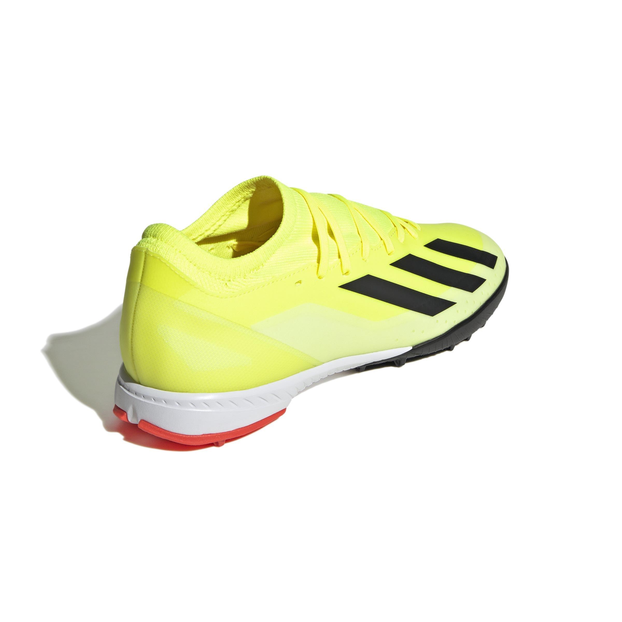 Unisex Crazyfast League Turf Boots, Yellow, A901_ONE, large image number 3