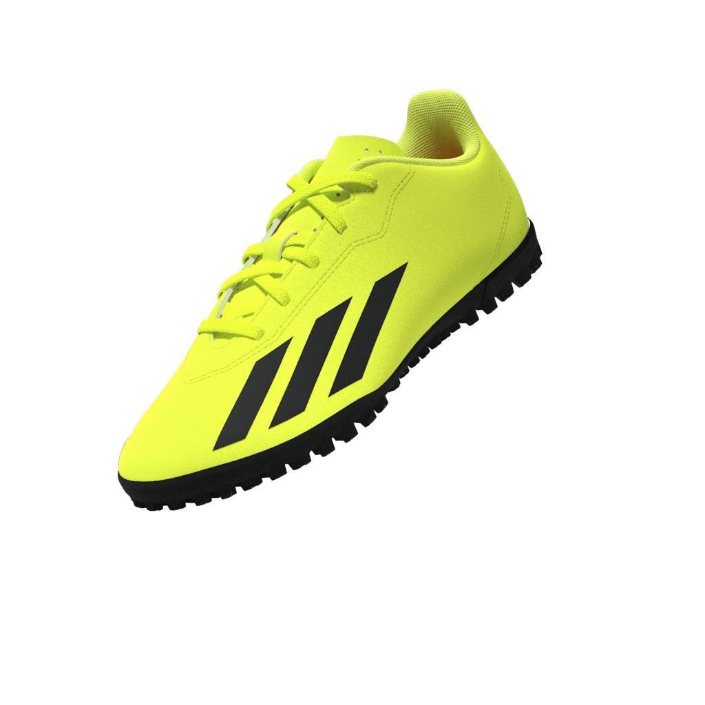 Unisex Kids X Crazyfast Club Turf Boots, Yellow, A901_ONE, large image number 8