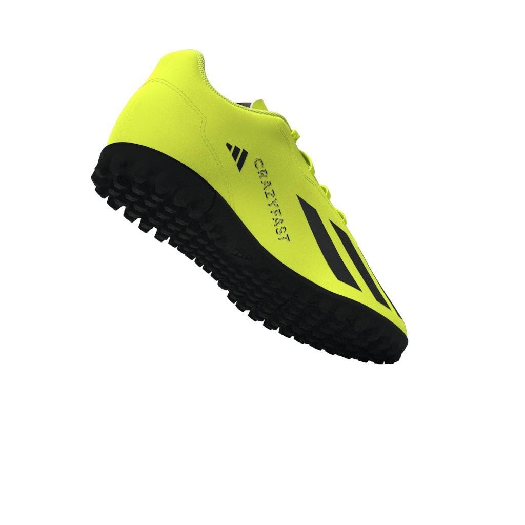 Unisex Kids X Crazyfast Club Turf Boots, Yellow, A901_ONE, large image number 9