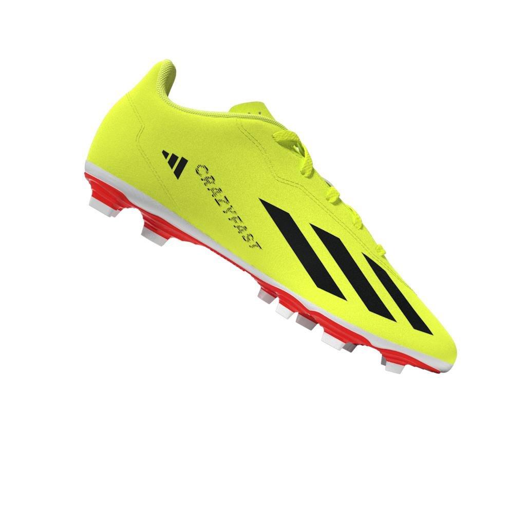 Unisex Kids X Crazyfast Club Flexible Ground Boots, Yellow, , large image number 6