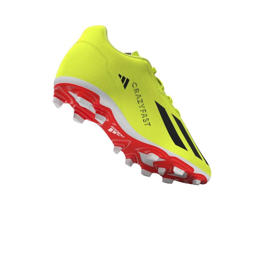 Unisex Kids X Crazyfast Club Flexible Ground Boots, Yellow, A901_ONE, large image number 9