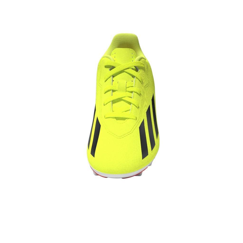 Unisex Kids X Crazyfast Club Flexible Ground Boots, Yellow, A901_ONE, large image number 13