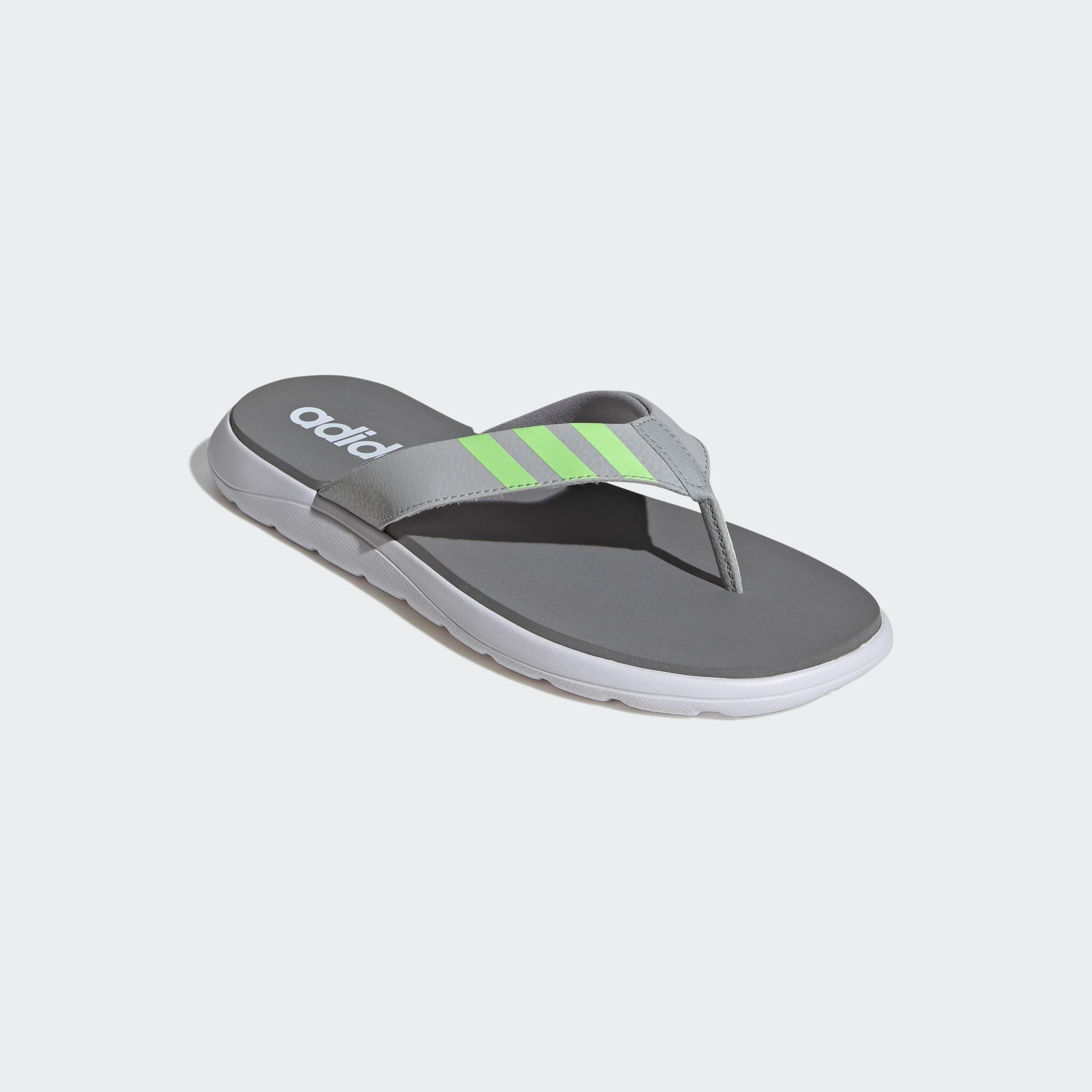 Comfort Flip-Flops, Grey, A901_ONE, large image number 4