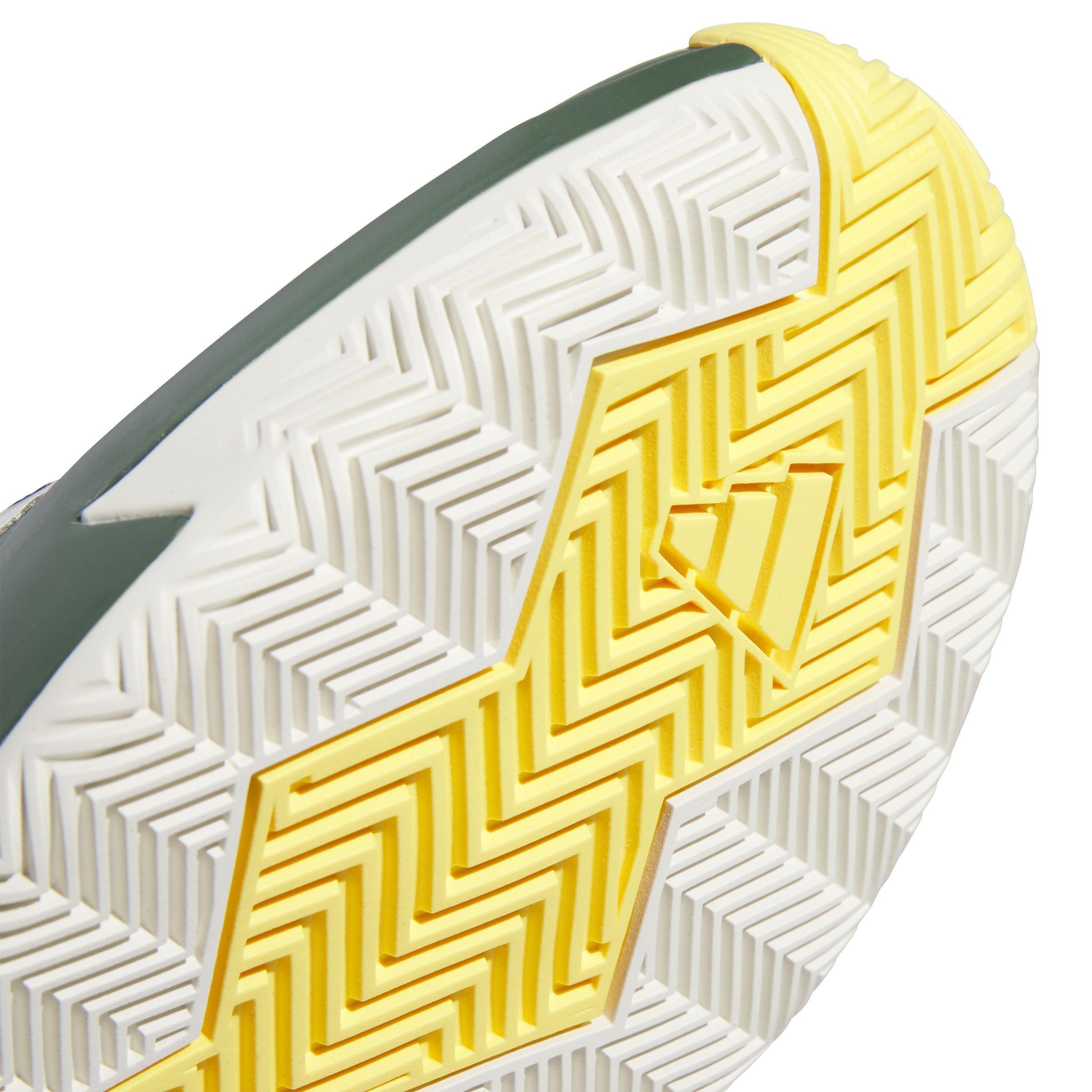 Unisex Kids Cross Em Up Select Mid Trainers, Beige, A901_ONE, large image number 5