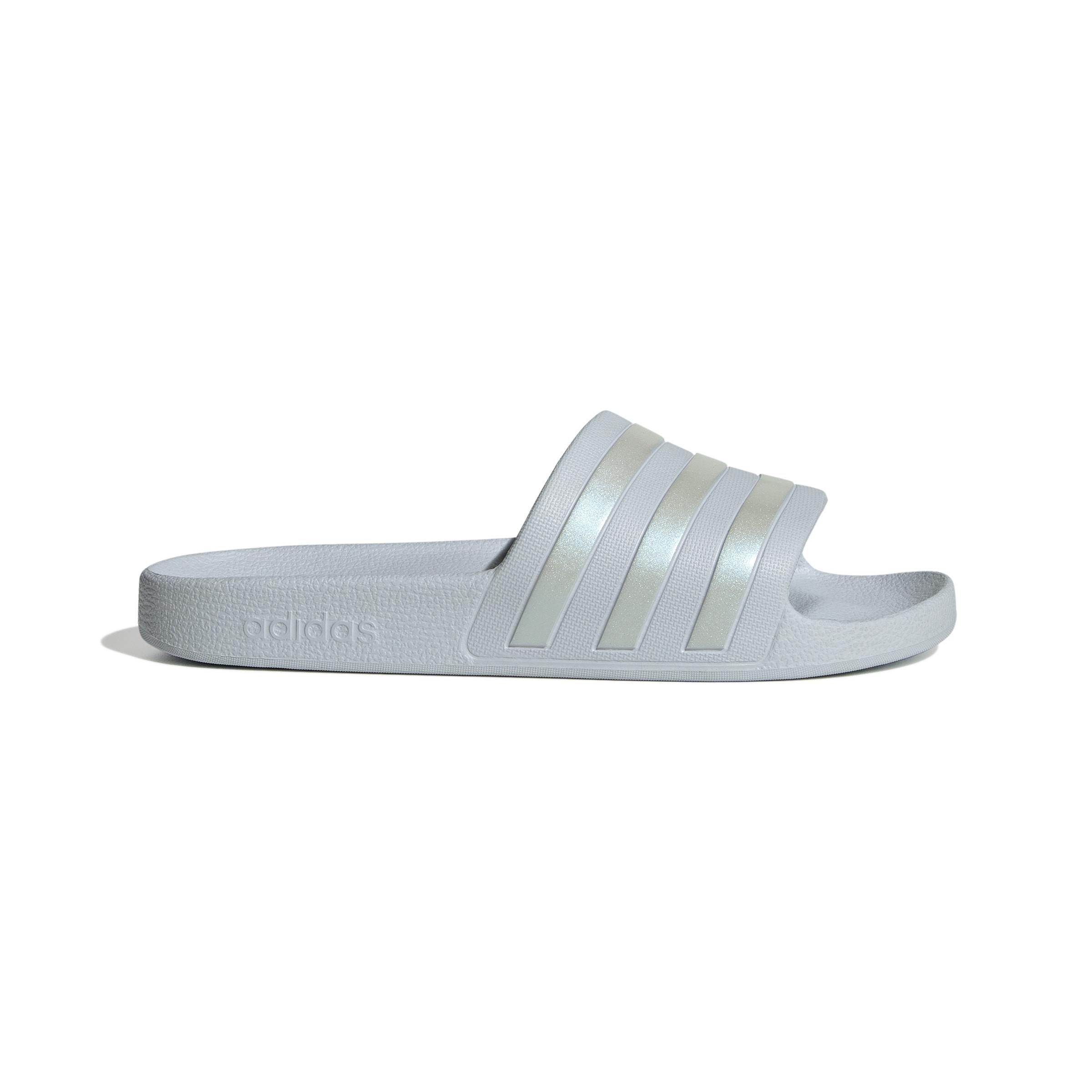 Adilette Aqua Slides, Blue, , large image number 0