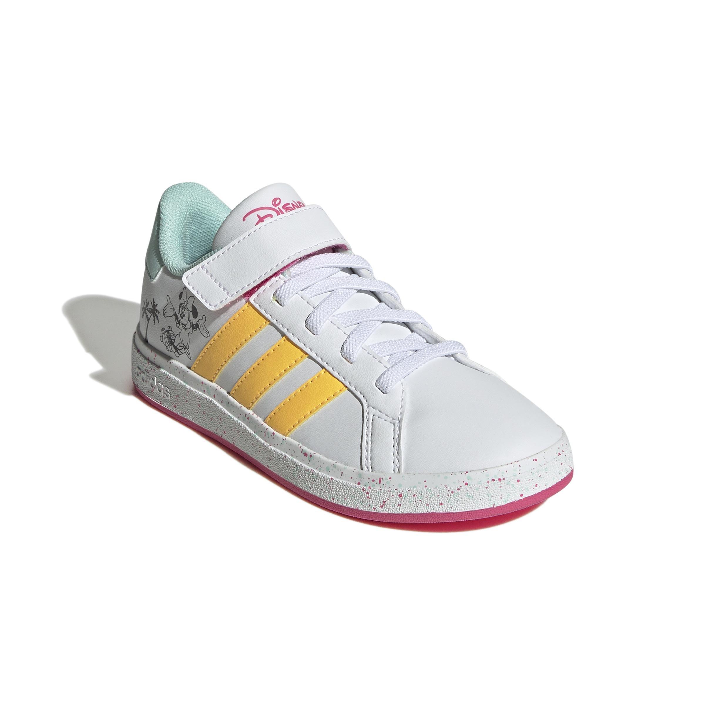 Unisex Kids Grand Court x Disney Shoes, White, , large image number 2