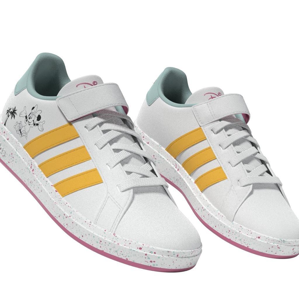 Unisex Kids Grand Court x Disney Shoes, White, , large image number 6