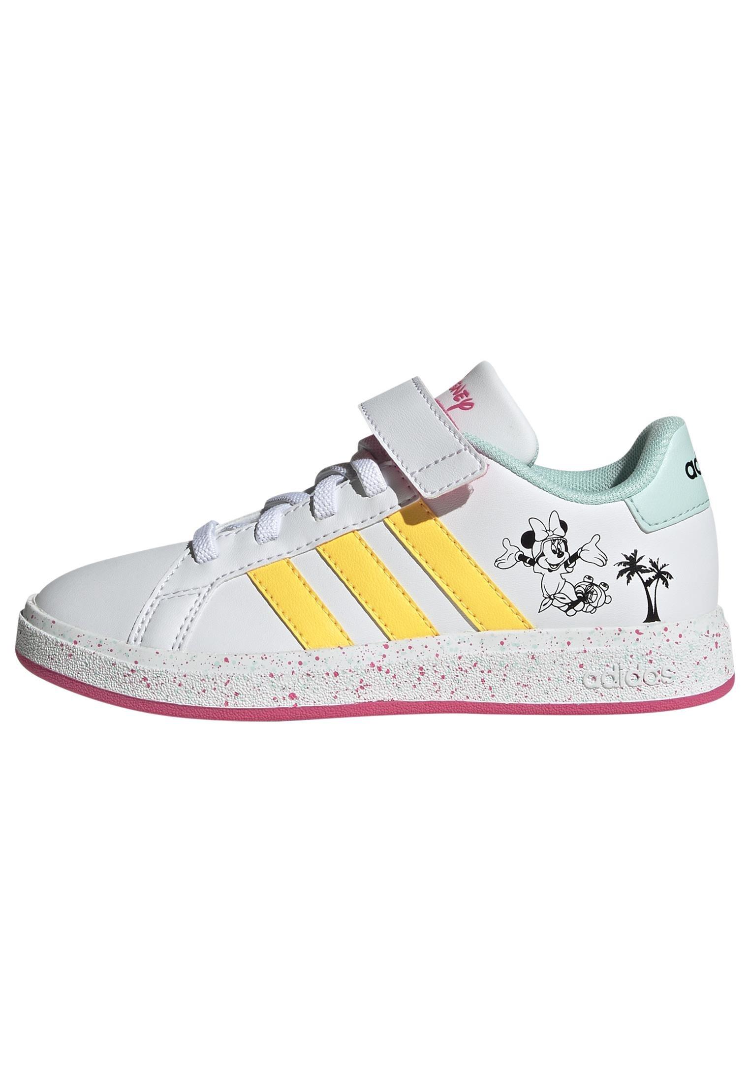 Unisex Kids Grand Court x Disney Shoes, White, , large image number 7