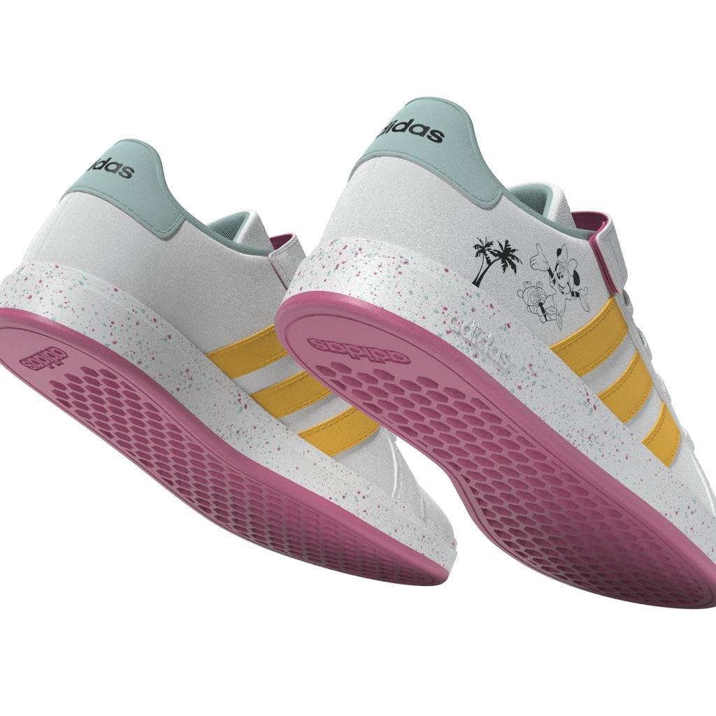 Unisex Kids Grand Court x Disney Shoes, White, , large image number 9