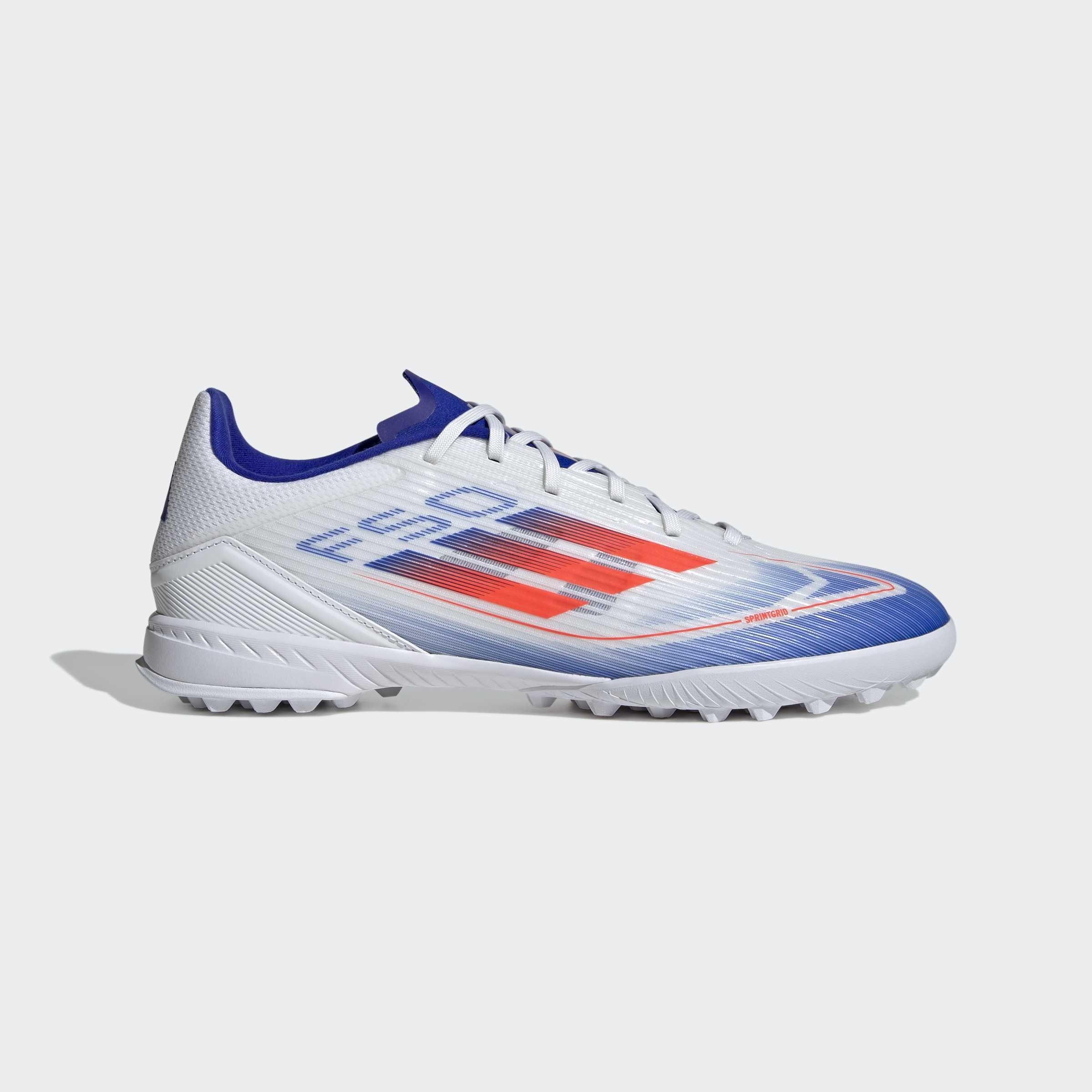 Unisex F50 League Turf Boots, White, A901_ONE, large image number 0