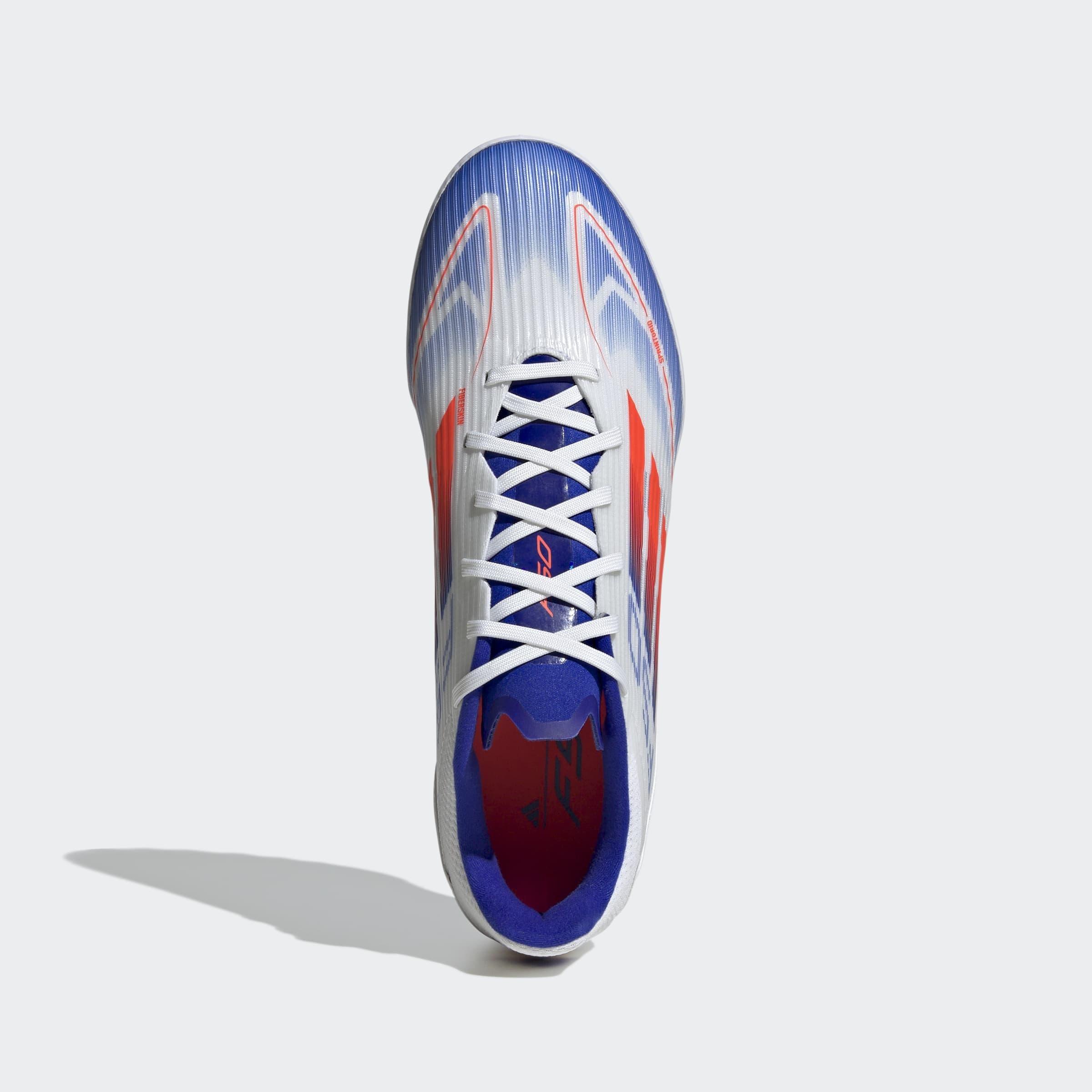Unisex F50 League Turf Boots, White, A901_ONE, large image number 1
