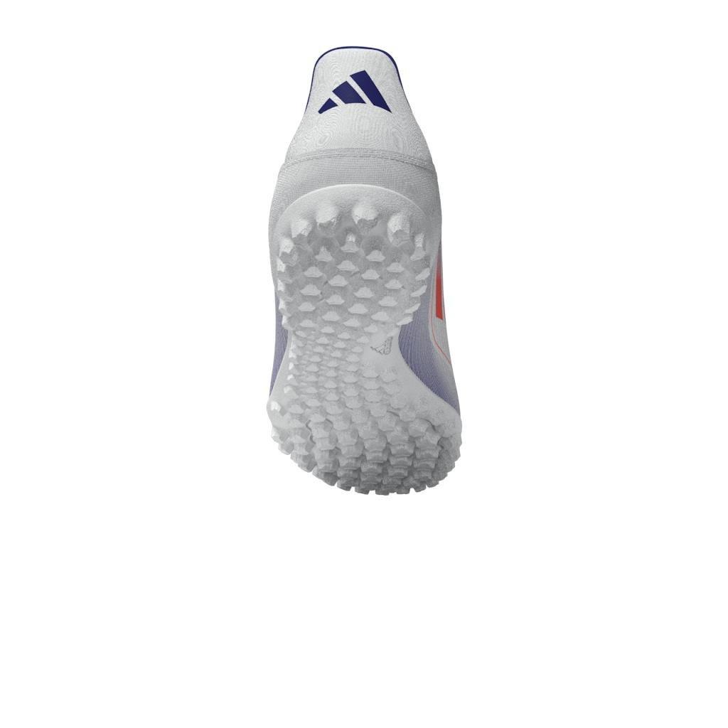 Unisex F50 Club Turf Boots, White, A901_ONE, large image number 6
