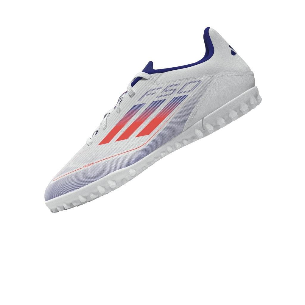 Unisex F50 Club Turf Boots, White, A901_ONE, large image number 7