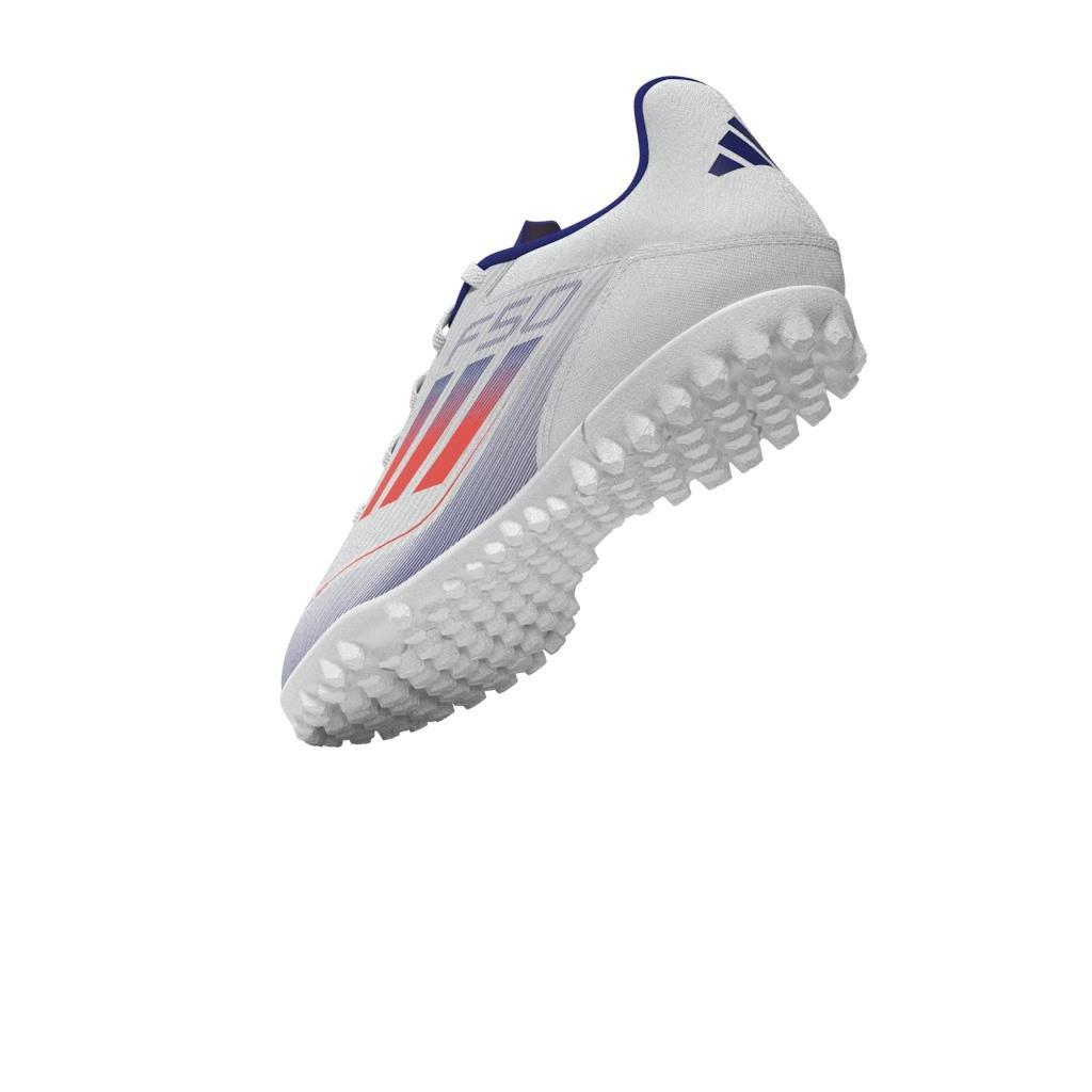 Unisex F50 Club Turf Boots, White, A901_ONE, large image number 9