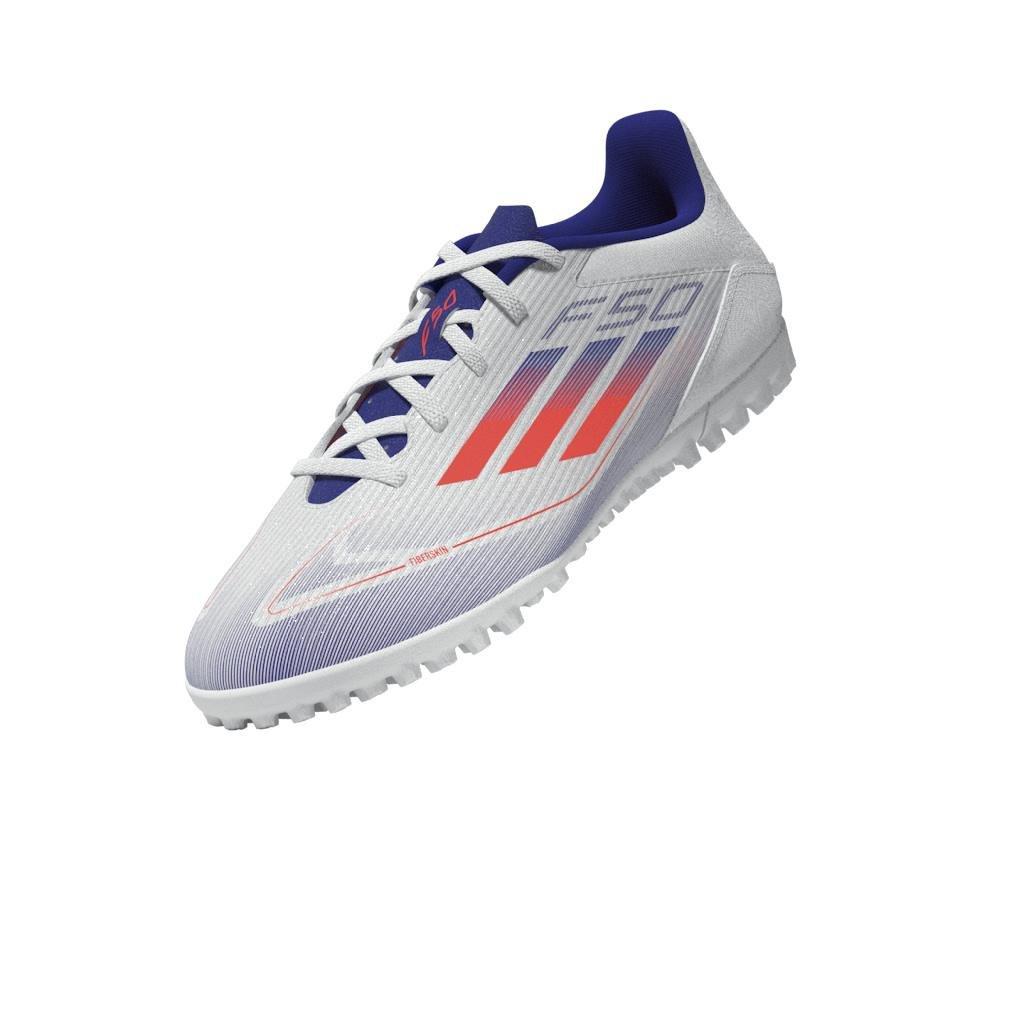 Unisex F50 Club Turf Boots, White, A901_ONE, large image number 11