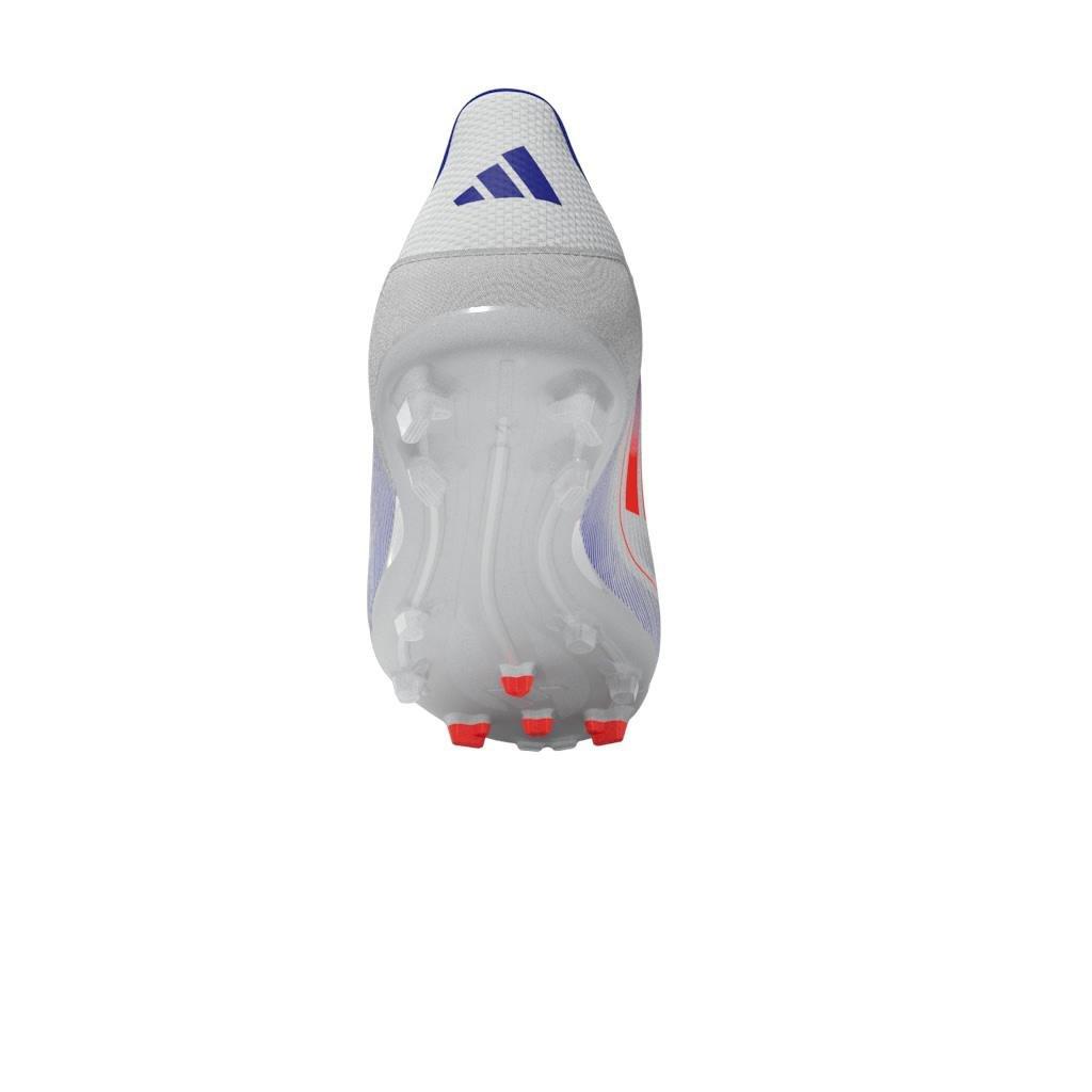 Unisex Kids F50 League Firm/Multi-Ground Cleats, White, A901_ONE, large image number 13