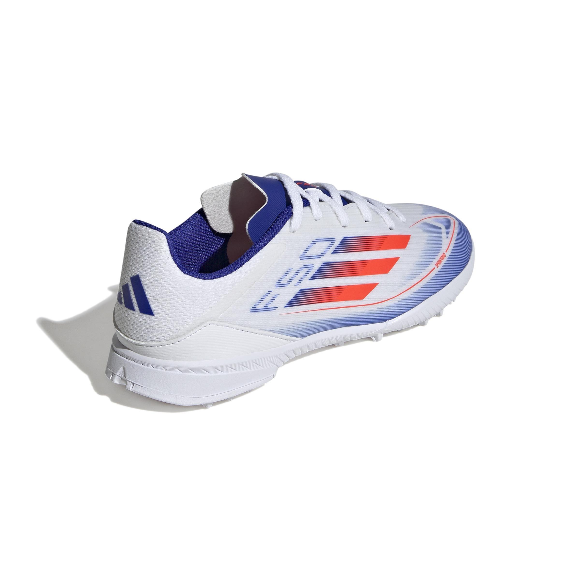 Unisex Kids F50 League Turf Boots, White, , large image number 3