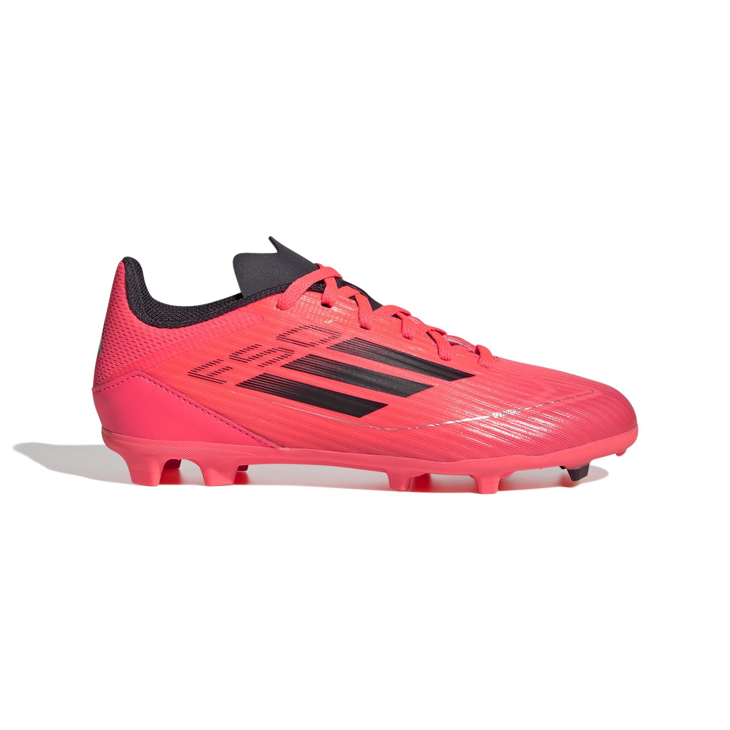 Unisex Kids F50 League Firm/Multi-Ground Cleats, Pink, A901_ONE, large image number 0