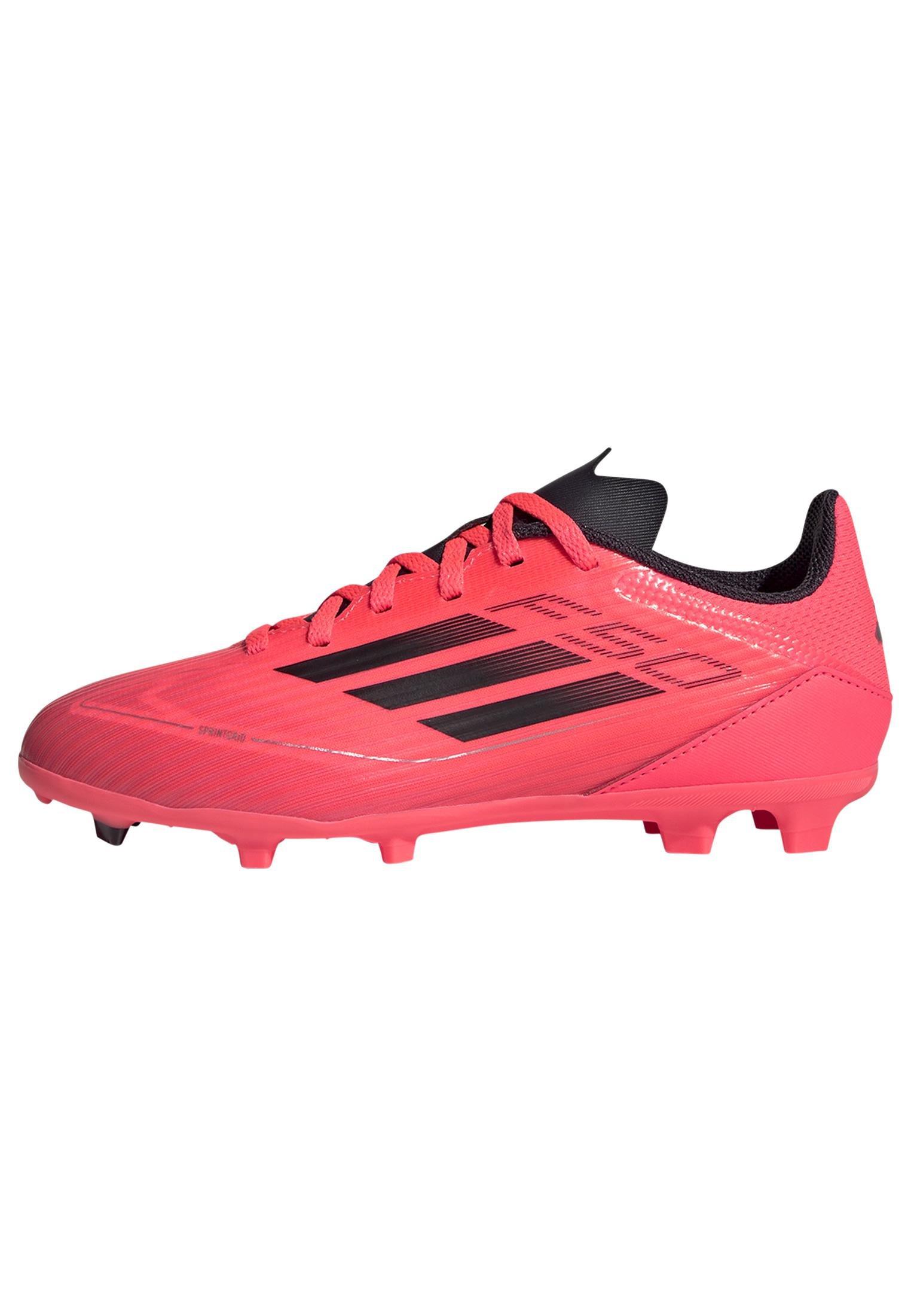 Unisex Kids F50 League Firm/Multi-Ground Cleats, Pink, , large image number 6