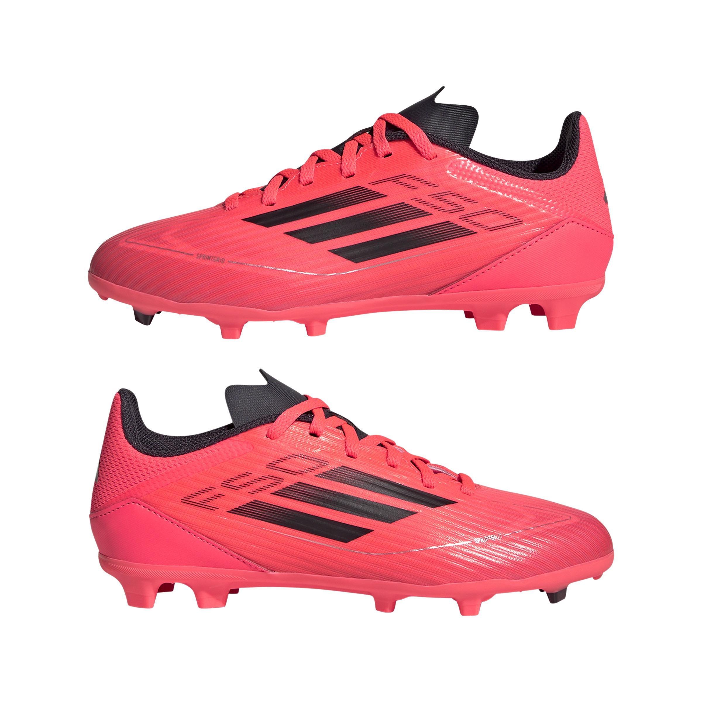 Unisex Kids F50 League Firm/Multi-Ground Cleats, Pink, A901_ONE, large image number 8