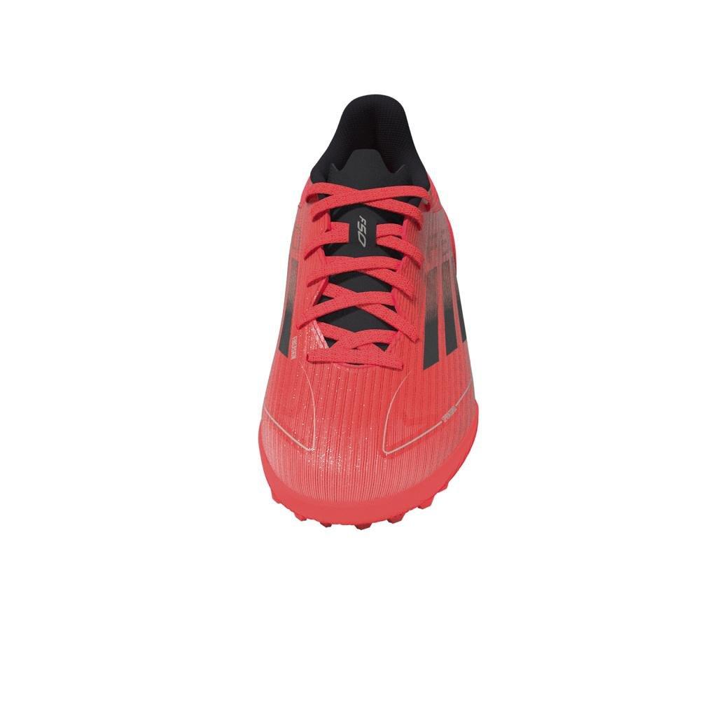 Unisex Kids F50 League Football Boots Turf, Pink, A901_ONE, large image number 6