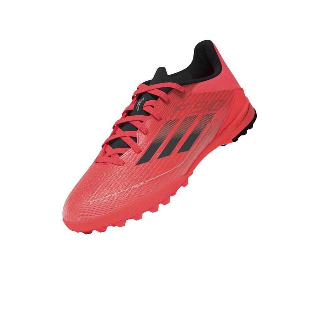Unisex Kids F50 League Football Boots Turf, Pink, A901_ONE, large image number 7