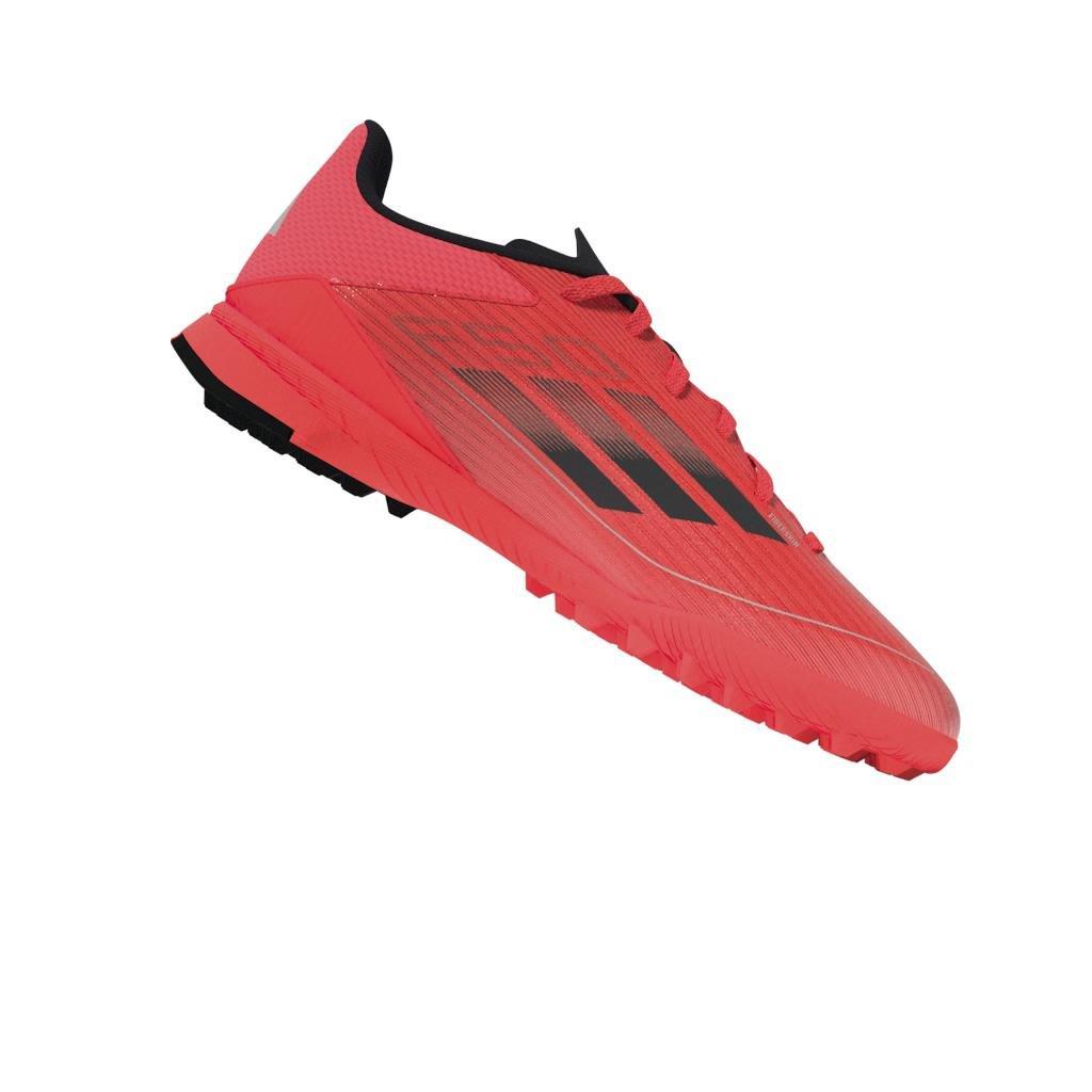 Unisex Kids F50 League Football Boots Turf, Pink, A901_ONE, large image number 10
