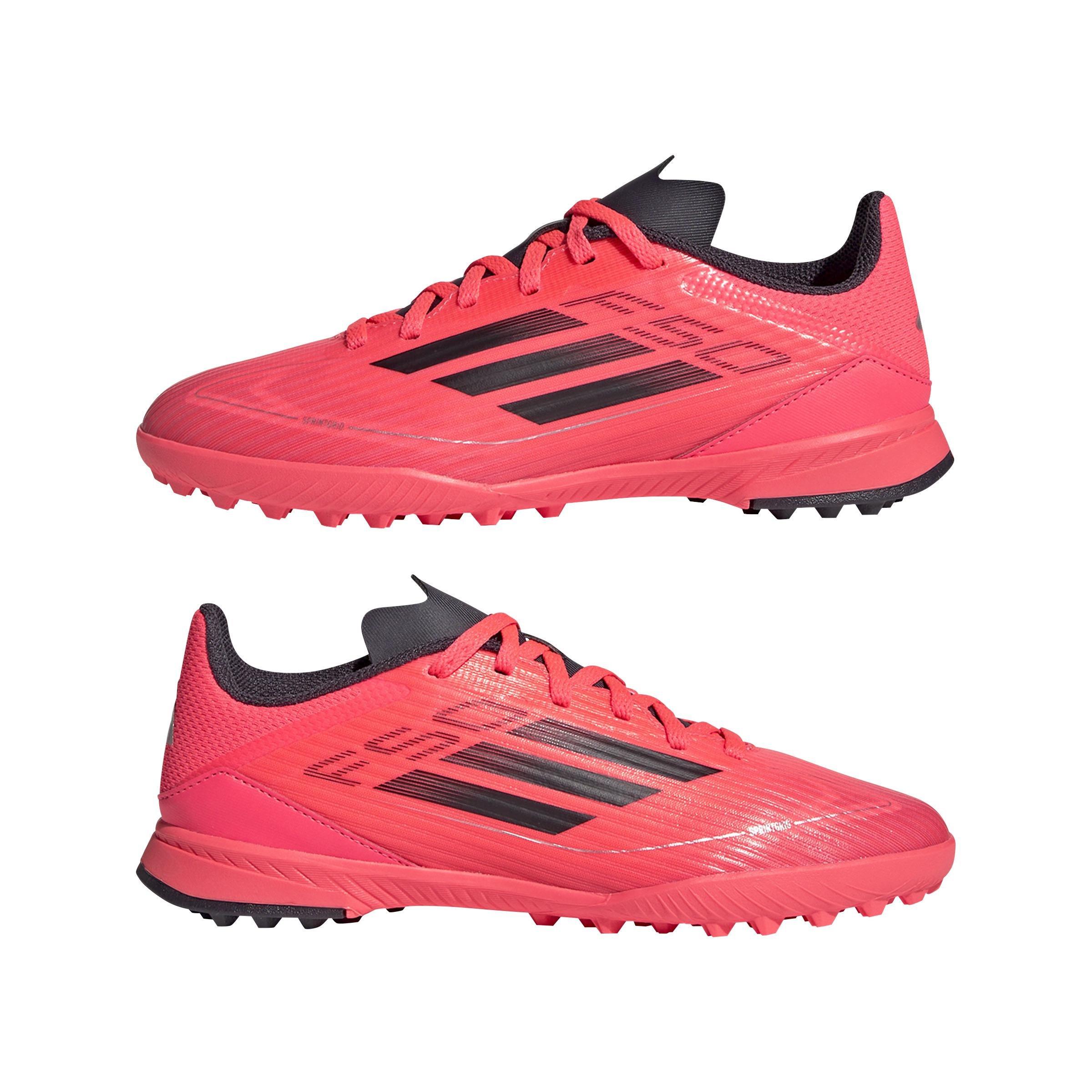 Unisex Kids F50 League Football Boots Turf, Pink, A901_ONE, large image number 12