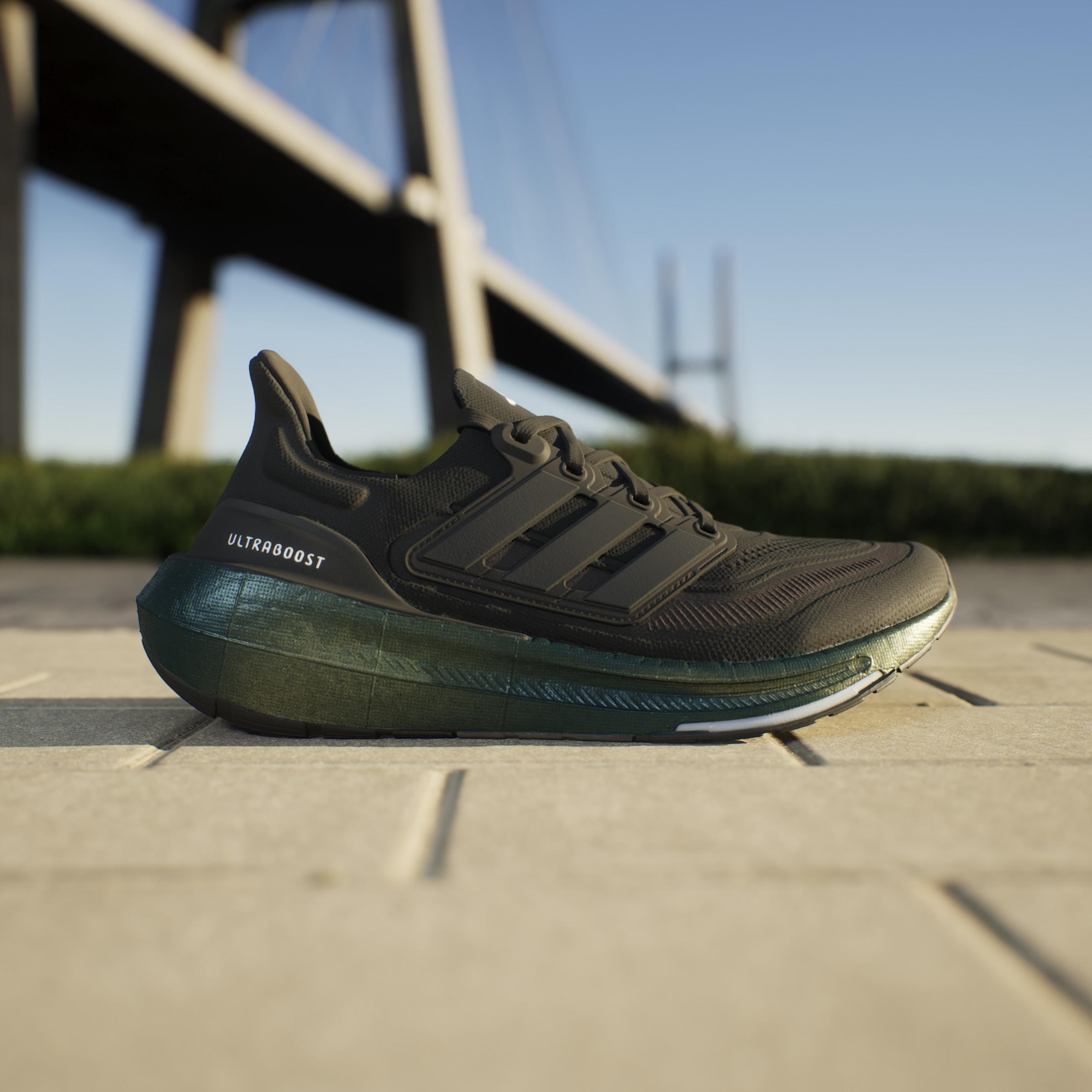 Unisex Ultraboost Light Shoes, Black, A901_ONE, large image number 12