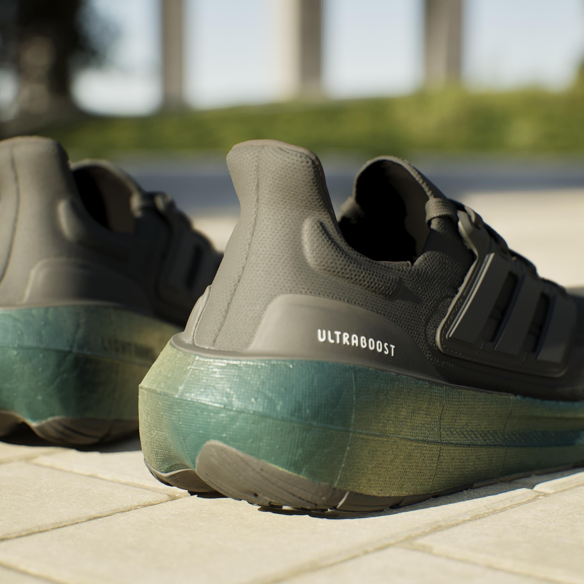 Unisex Ultraboost Light Shoes, Black, A901_ONE, large image number 14