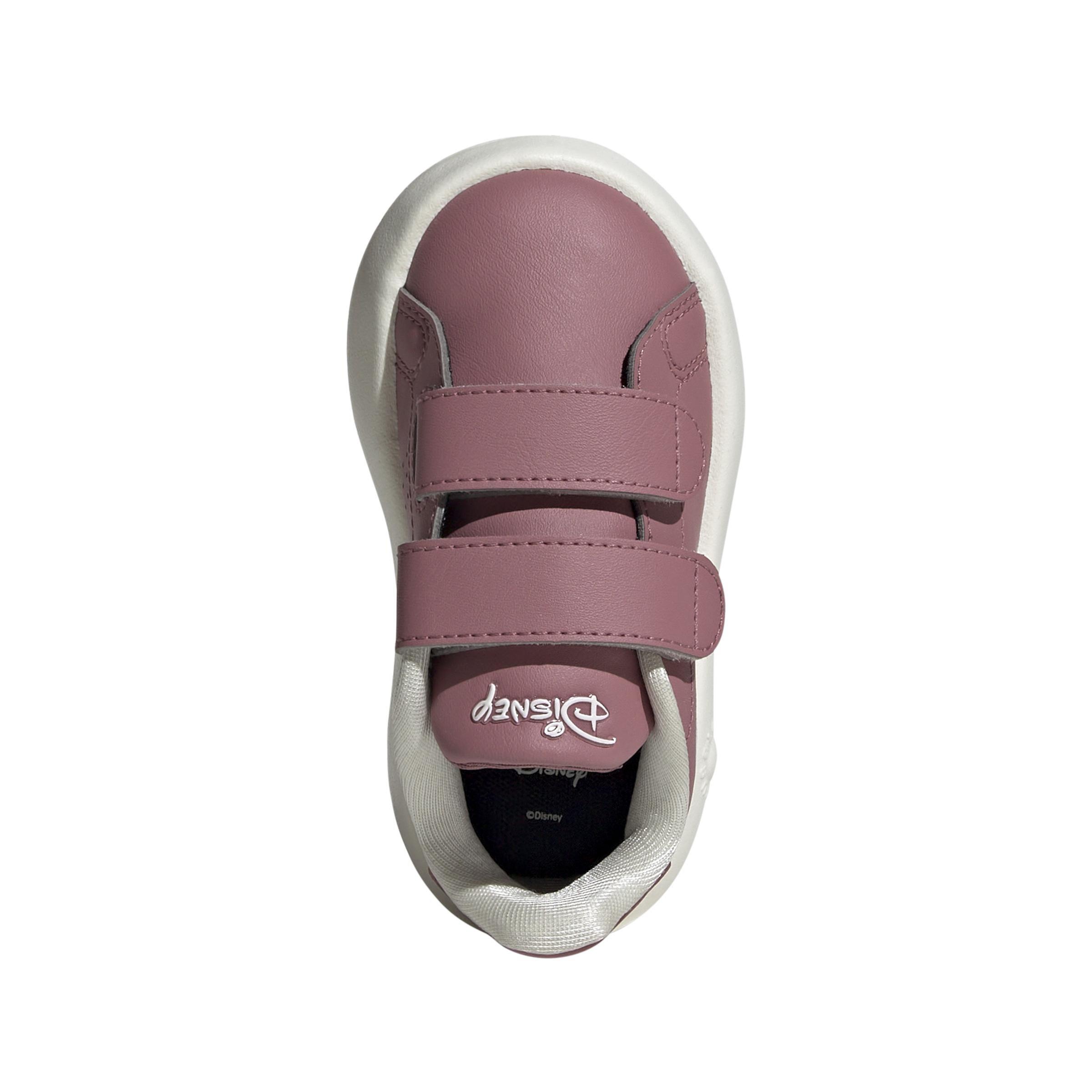 Unisex Kids adidas x Disney Mickey and Friends Advantage Shoes, Red, A901_ONE, large image number 1