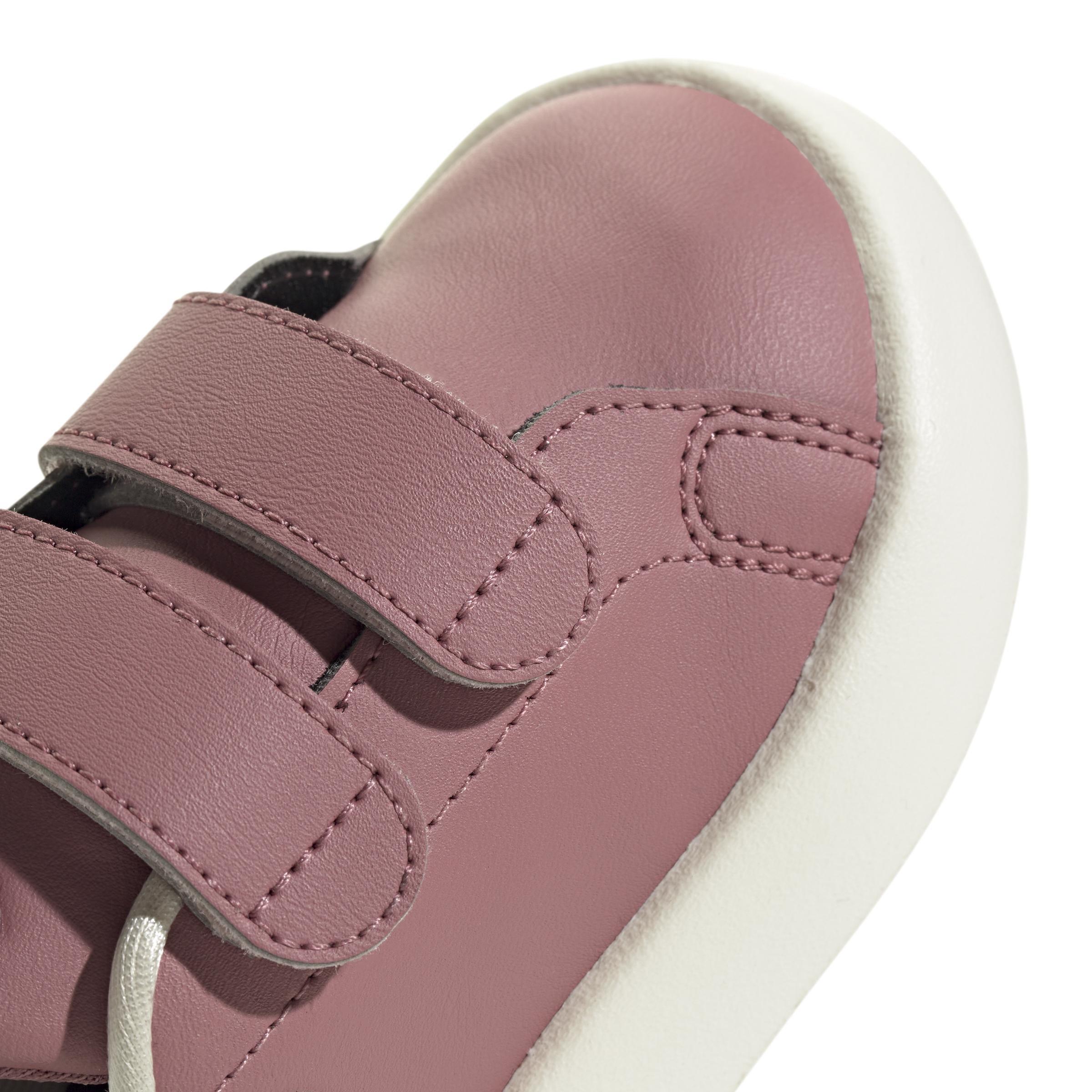 Unisex Kids adidas x Disney Mickey and Friends Advantage Shoes, Red, A901_ONE, large image number 5