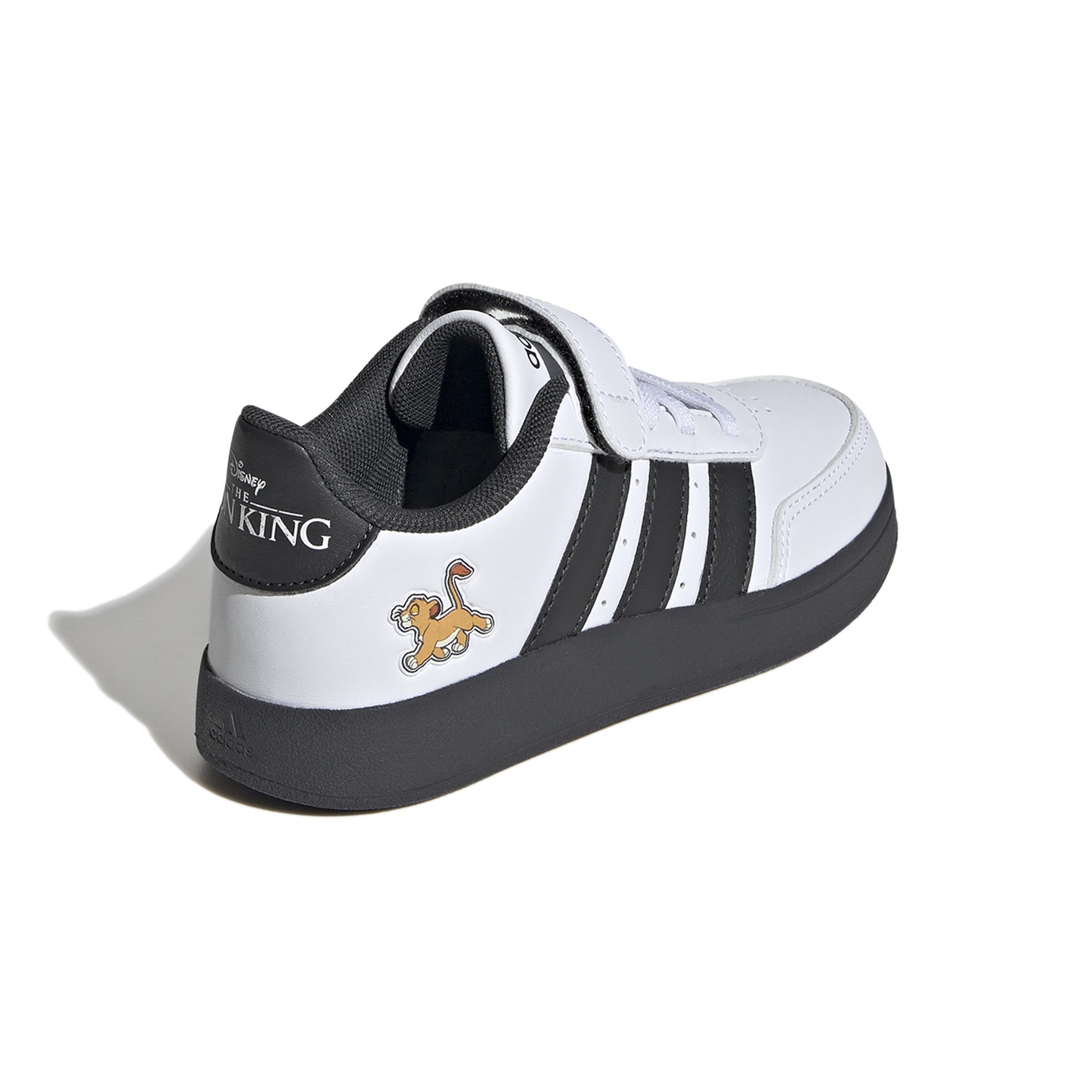 Unisex Kids adidas x Disney Lion King Breaknet Shoes, White, A901_ONE, large image number 3