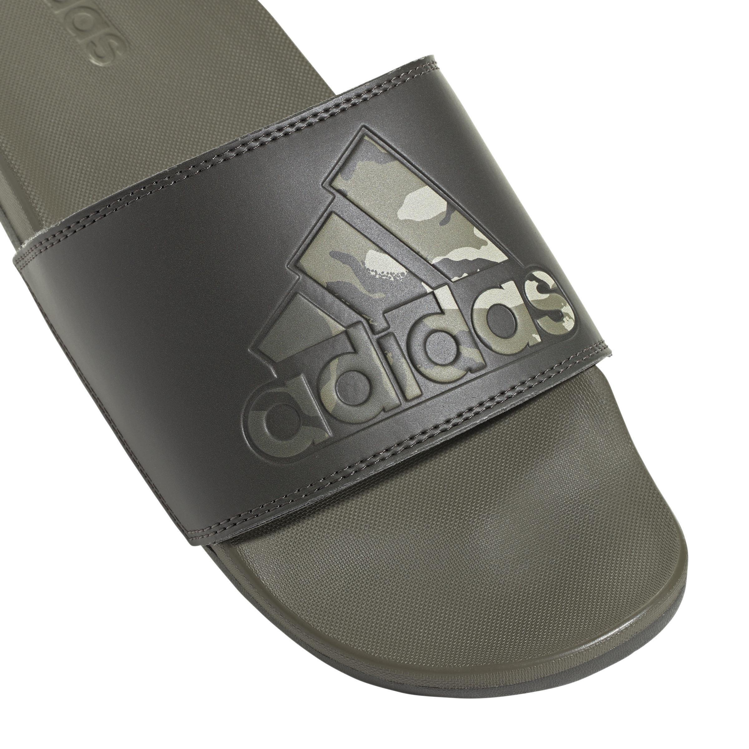 Unisex Adilette Comfort Slides, Green, A901_ONE, large image number 4